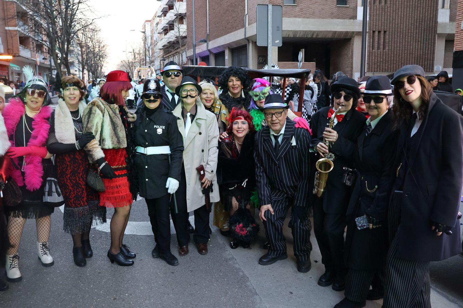 GALERÍA | Segundo desfile, mismo entusiasmo: Zamora se vuelve a disfrazar de Carnaval