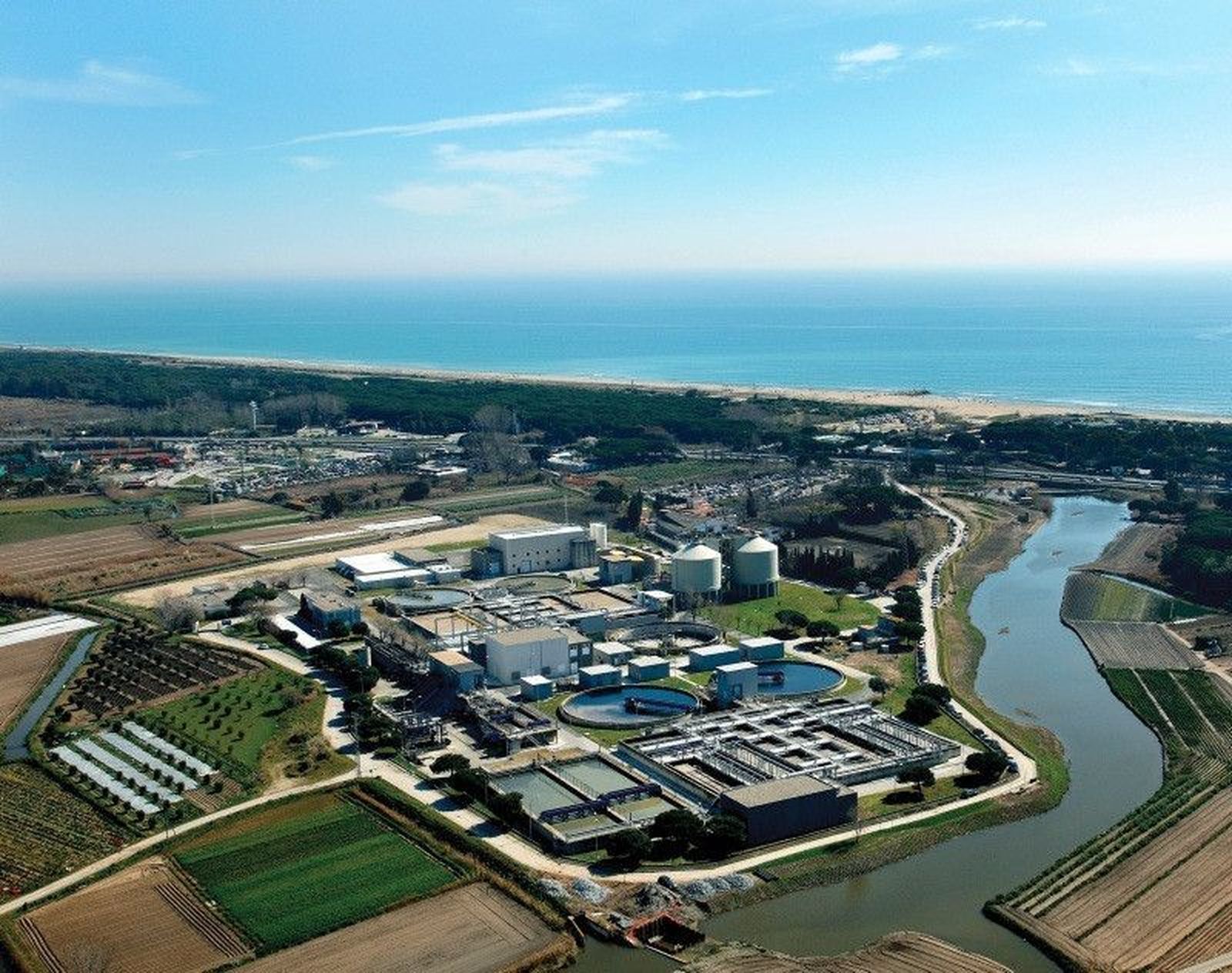 El colector de aguas residuales de Castelldefels