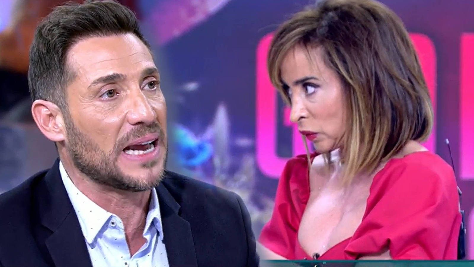 Maria patino abofetea a antonio david flores por un arrebato contra adara