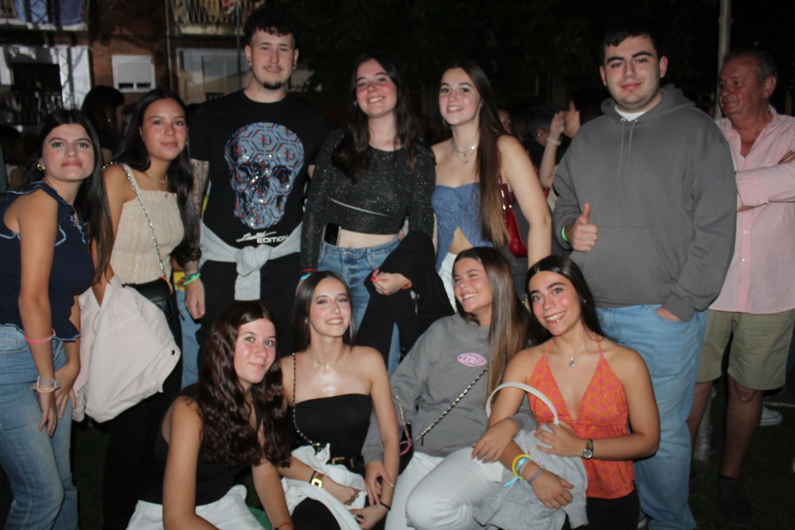 Salamanca de noche, sábado 23 de agosto