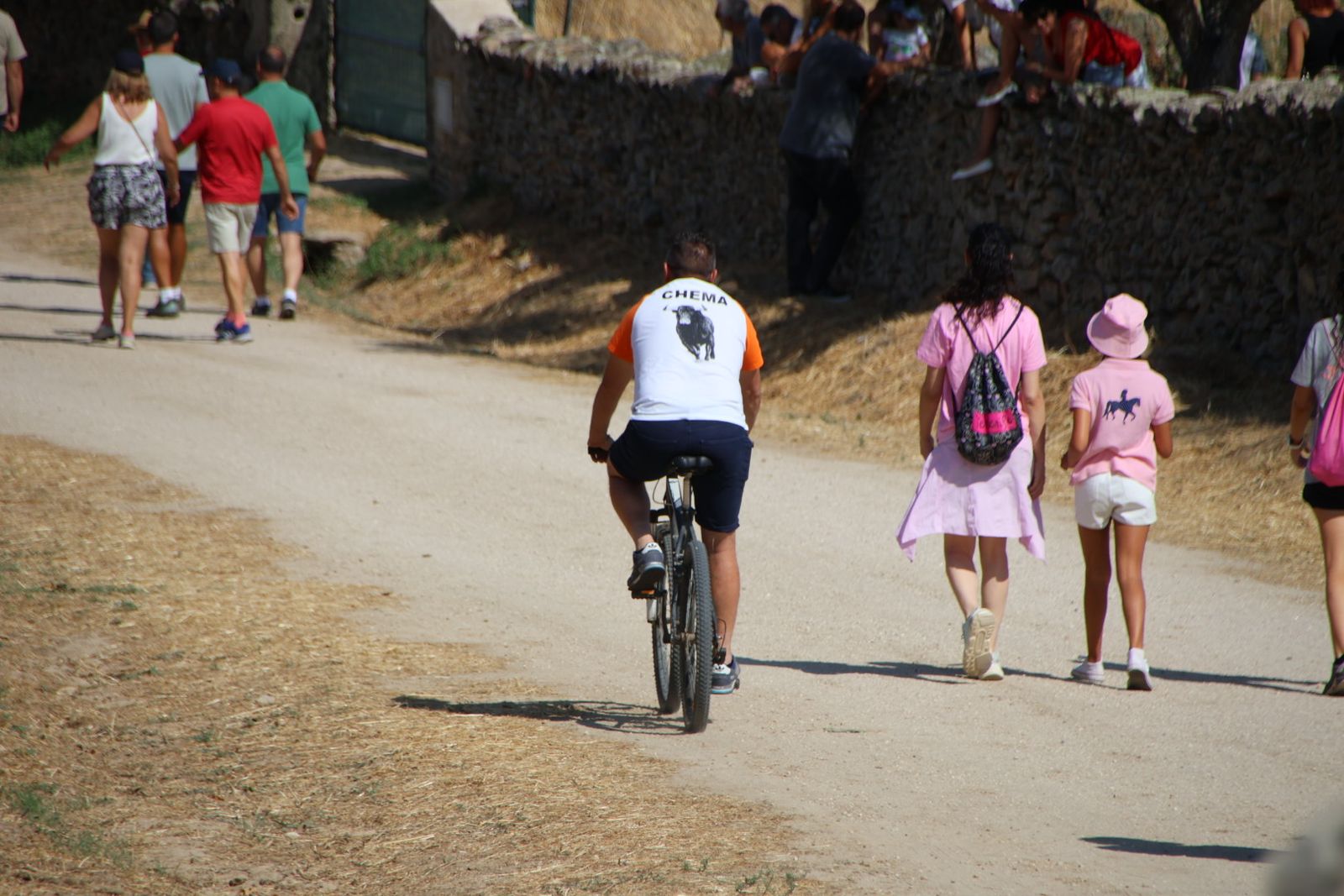 Lumbrales encierro a caballo