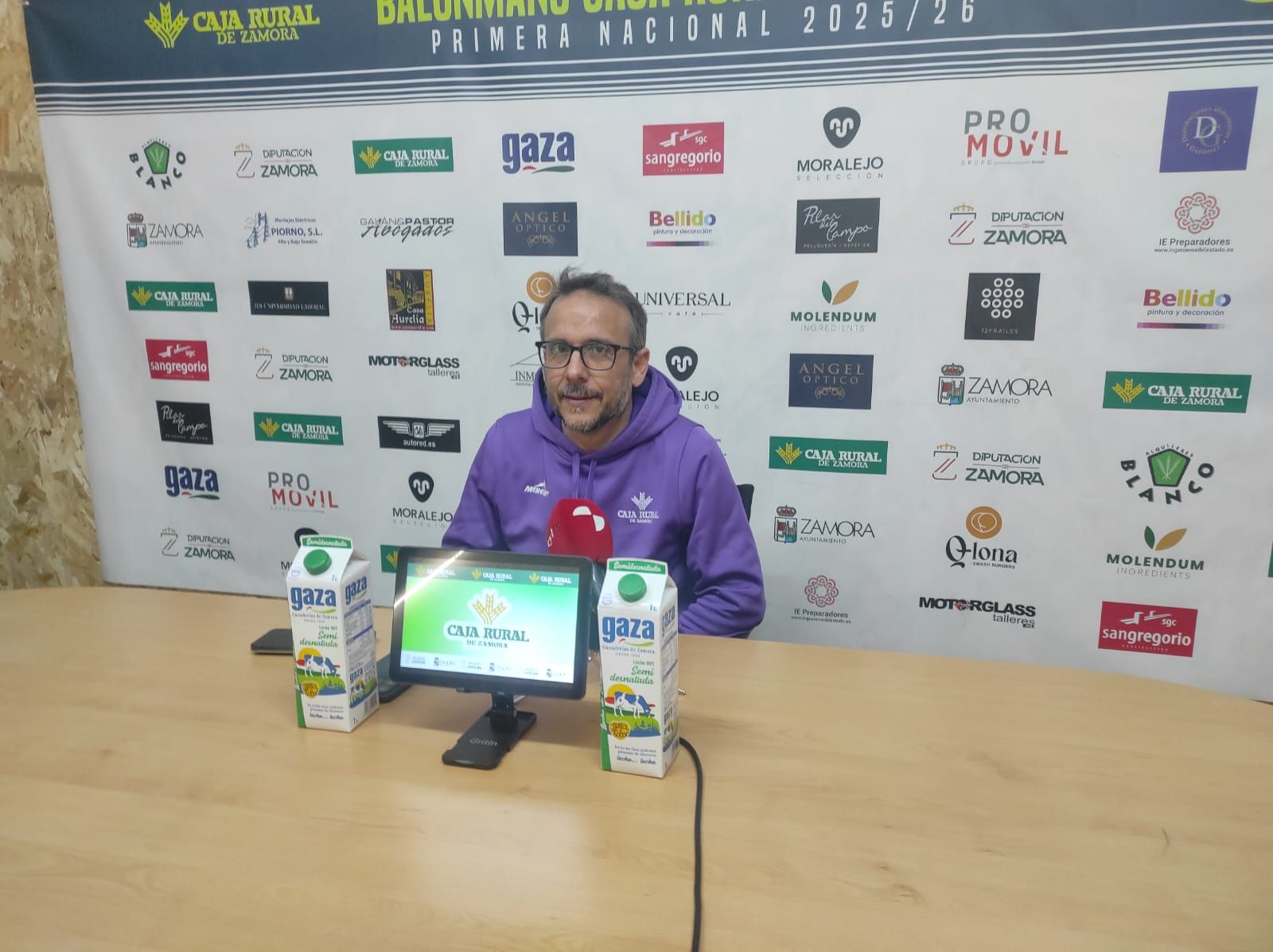 Félix Mojón rueda de prensa previa al BM Sanse