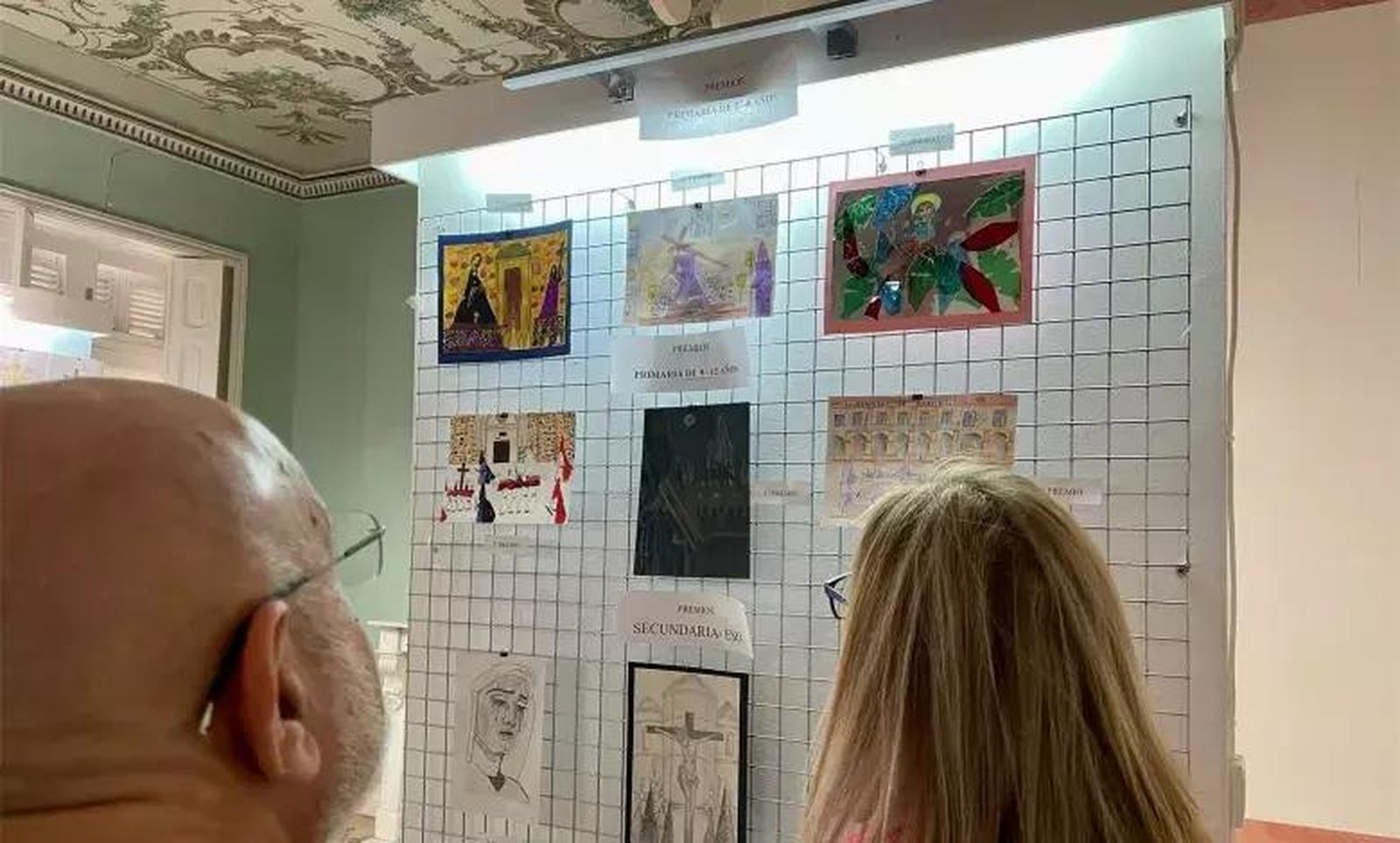 Exposición del XVII Certamen de Pintura y del VI Certamen de Fotografía de Semana Santa de Benavente