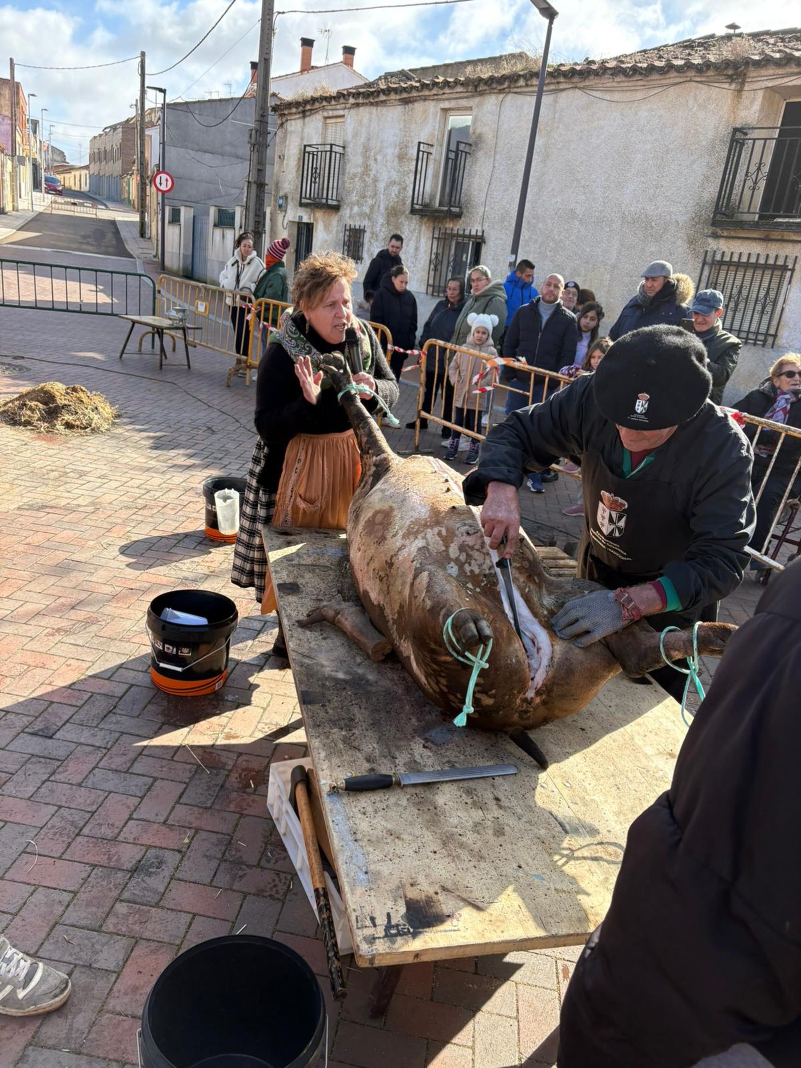Doñinos revive las labores más artesanales de la provincia con la XVIII fiesta de la matanza