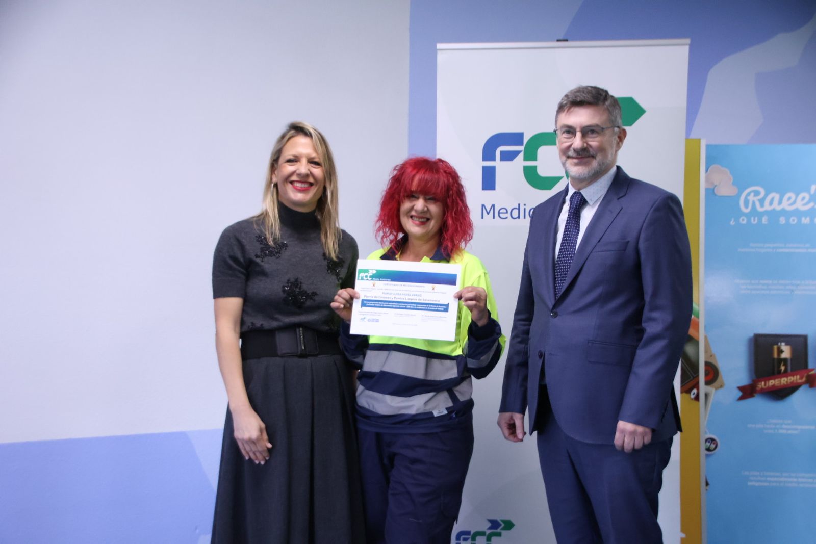 FCC Medio Ambiente celebrará un acto de reconocimiento a los trabajadores de la planta de envases de Salamanca y Puntos Limpios