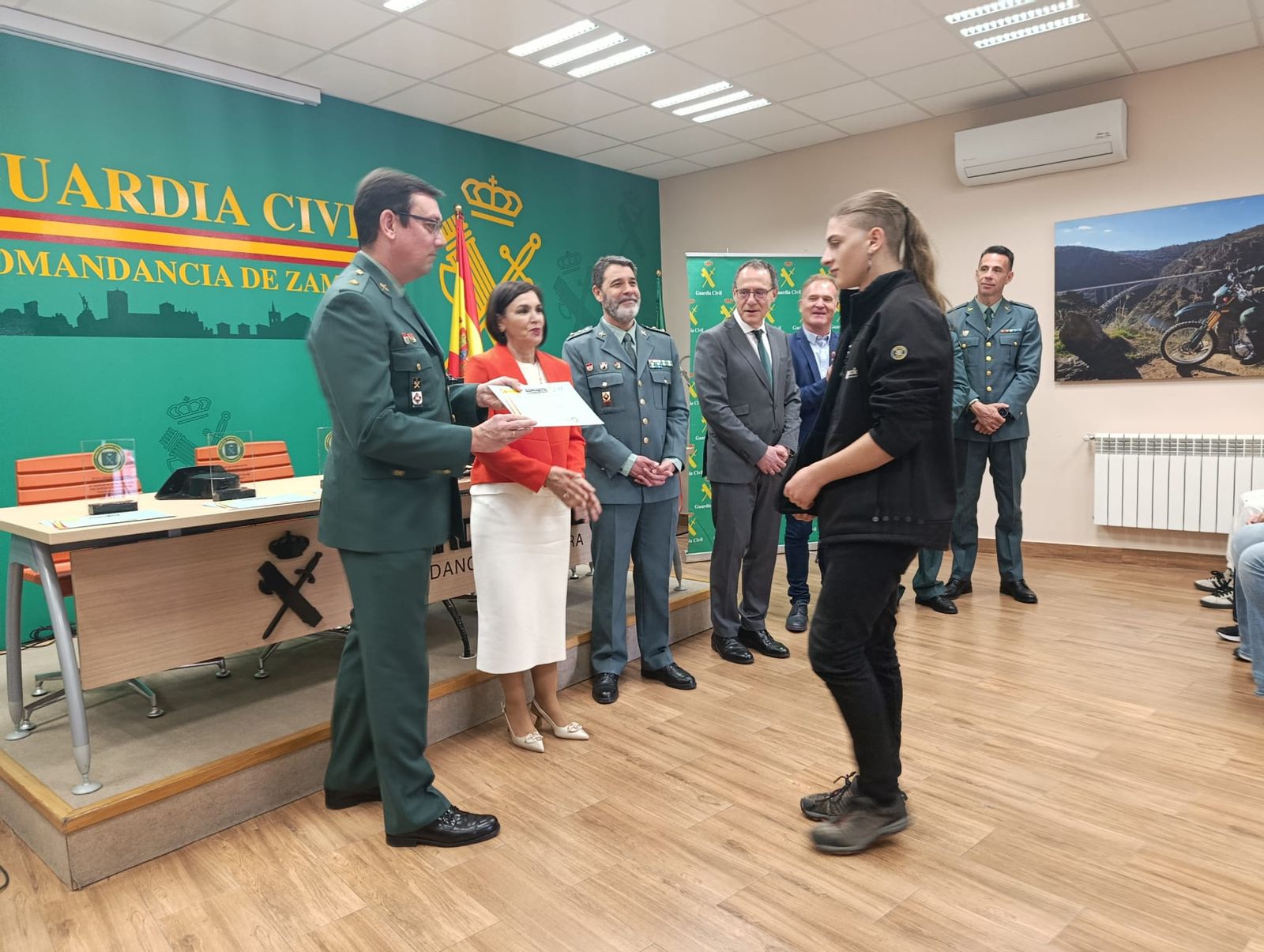 GALERÍA | Entrega de diplomas a los clasificados de Zamora en la Ciberliga de la Guardia Civil