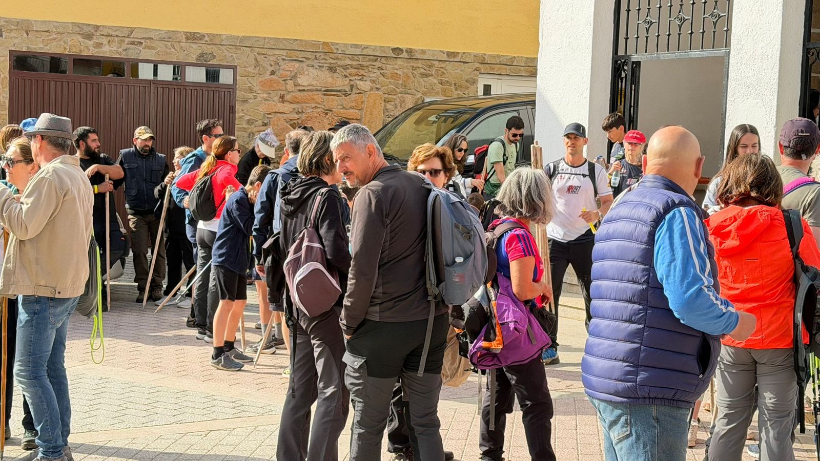 Éxito de participación en la marcha senderista de Saucelle con 250 inscritos