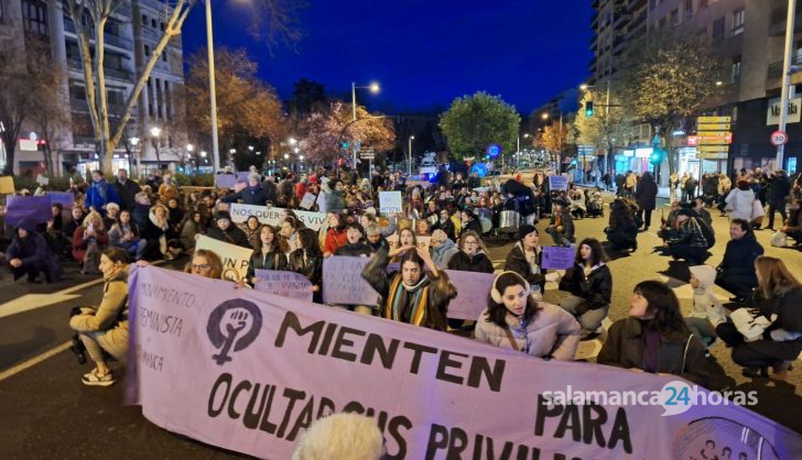 Manifestación 8M Salamanca 2025. Foto Belén Hurtado 