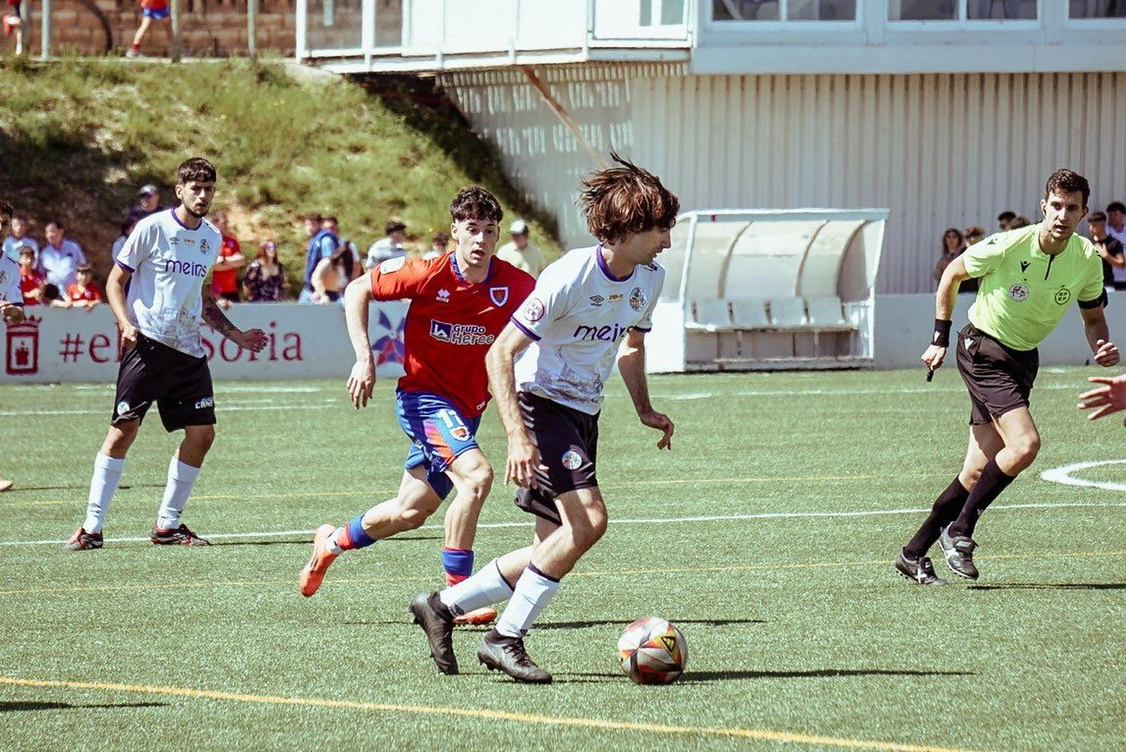 Álvaro Nieto, ante el Numancia B | FOTO SALAMANCA CF UDS