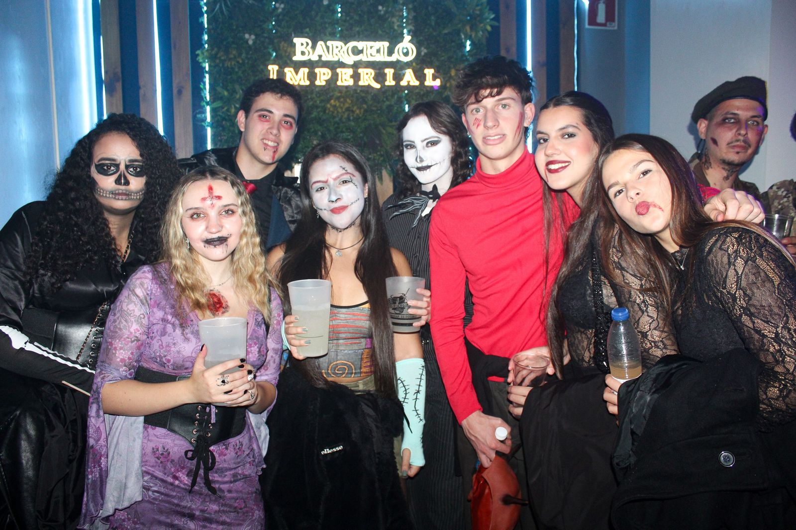 Salamanca de noche, viernes 31 de octubre