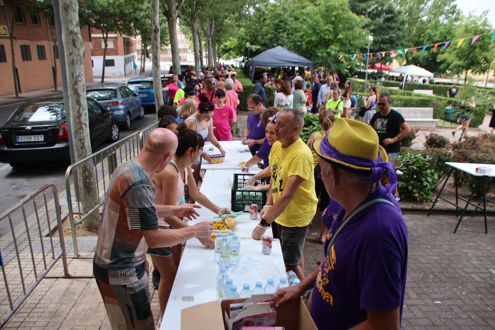Actos festivos de la asociación de vecinos de los barrios Pizarrales y El Carmen
