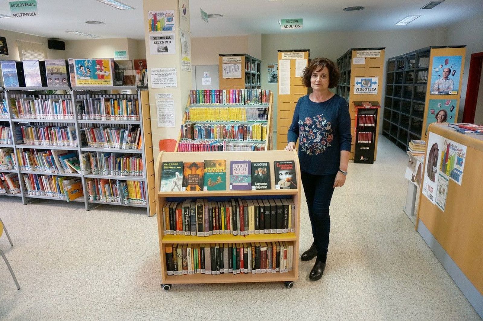 Concejala Cultura Villares Biblioteca