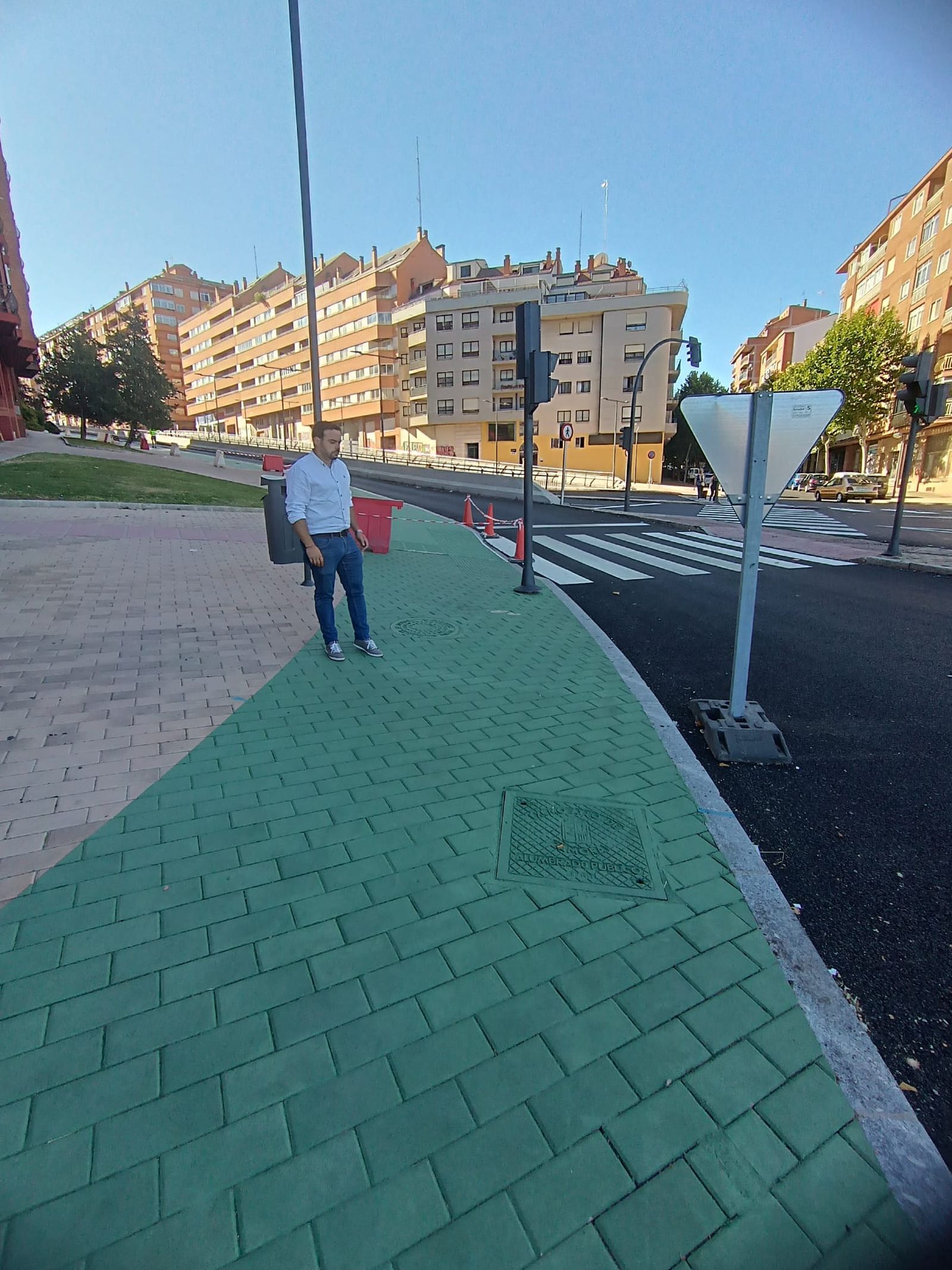 Zamora Sí denuncia la mala ejecución del carril bici