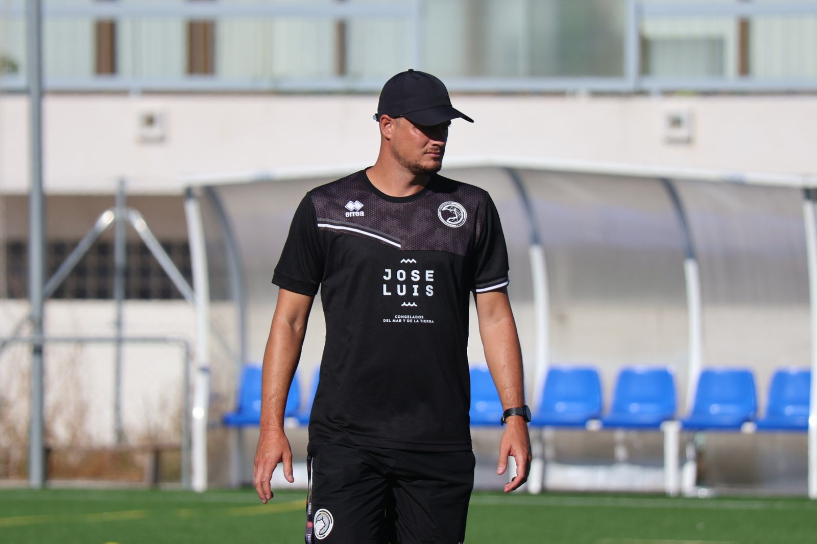 Oriol Riera, en un entrenamiento con Unionistas