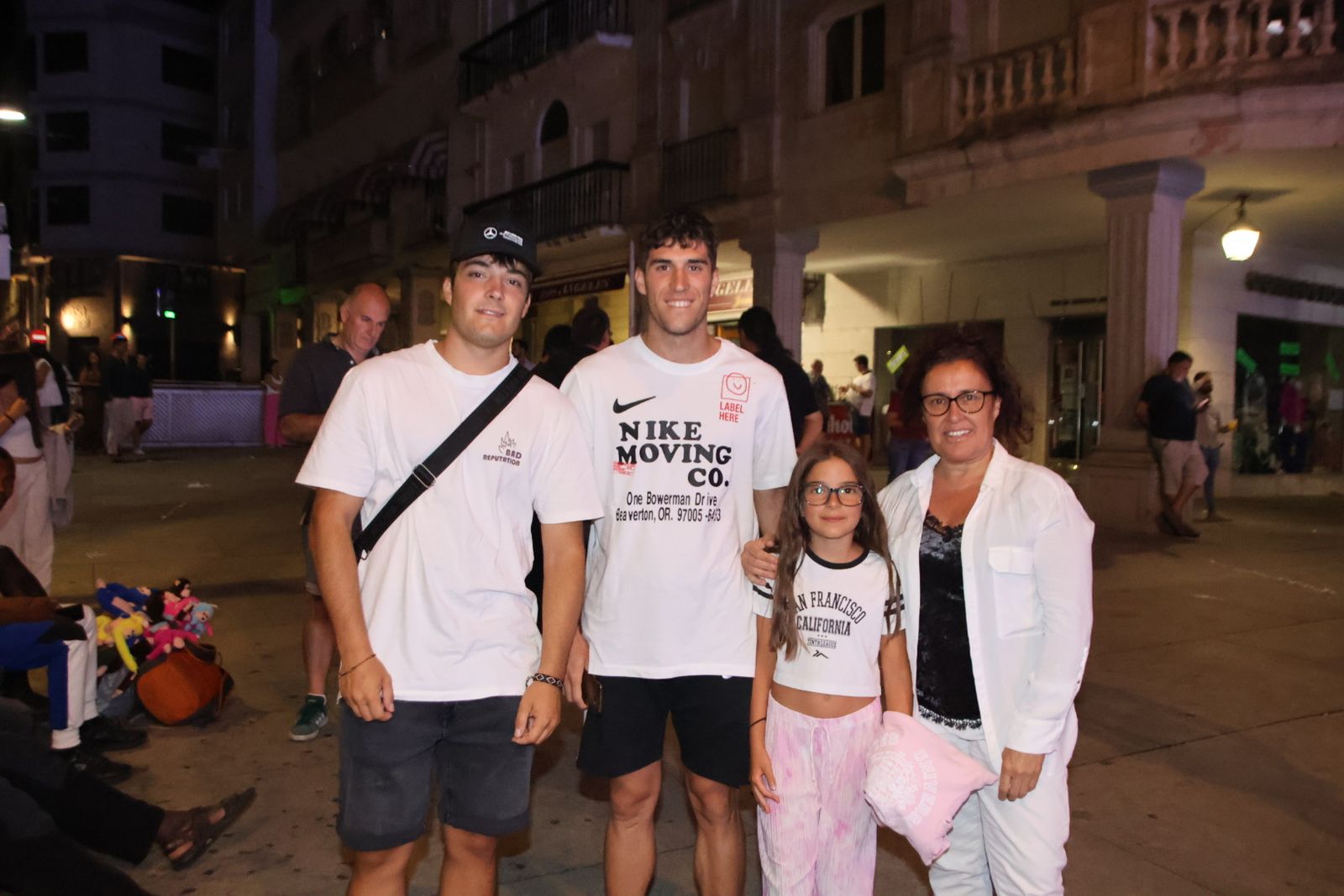 Panorama en la plaza Mayor de Guijuelo