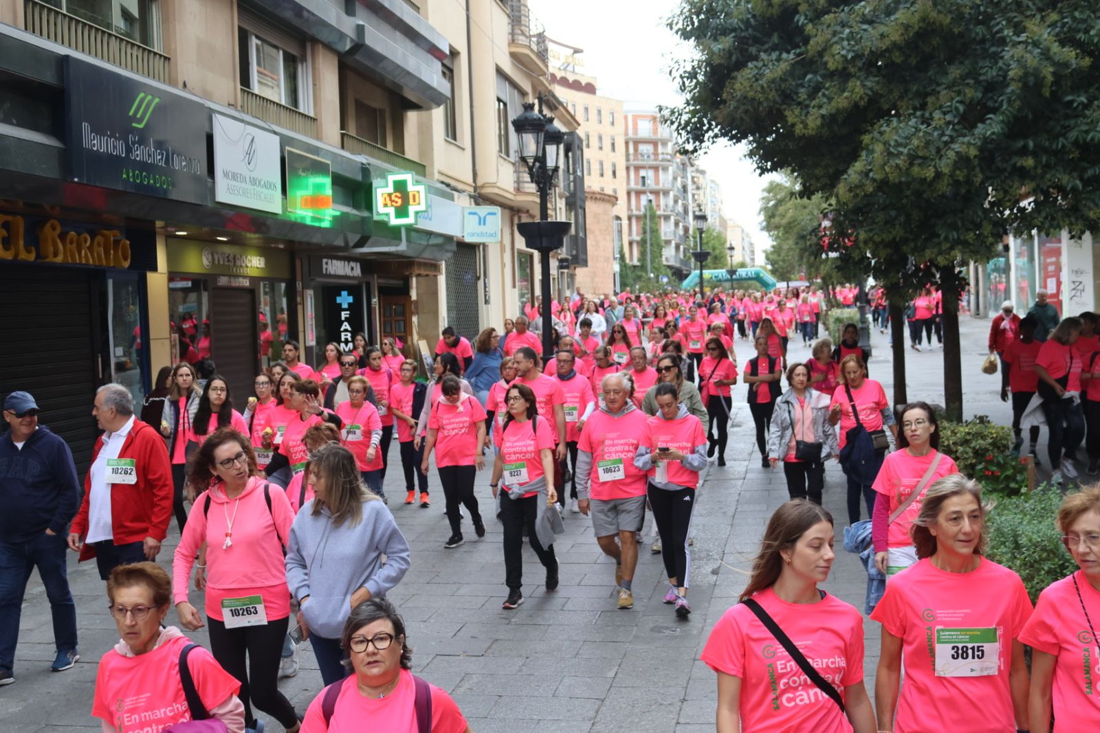 La marcha contra el cáncer vuelve a Salamanca un año más