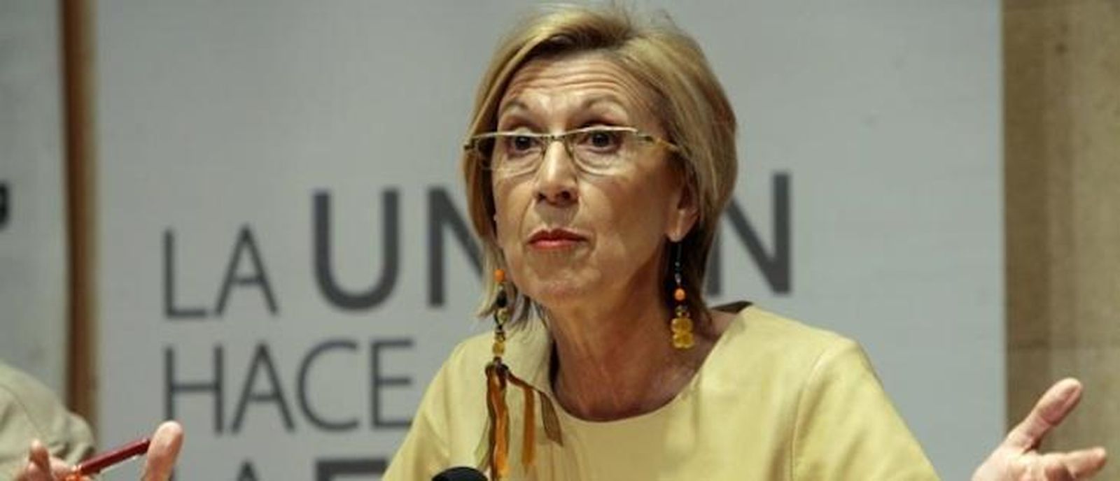 Rosa Díez: Estamos ante la primera oportunidad de votar contra la corrupción