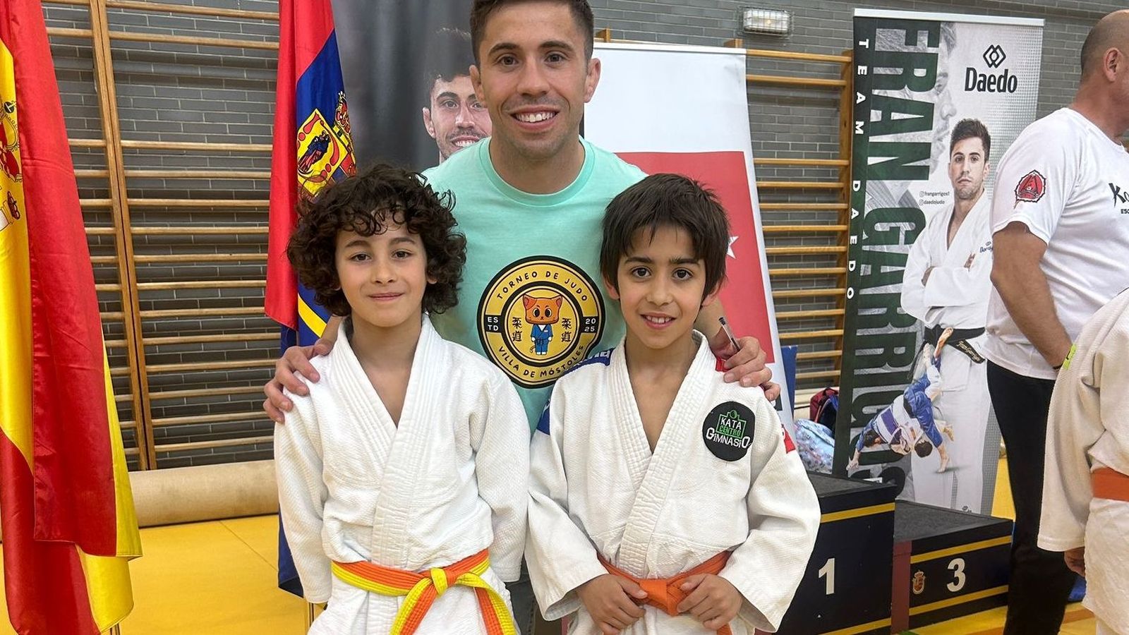 Los judokas salmantinos Mario Jaspe y Sergio de Arcos consiguen medalla sobre el tatami del II Torneo Villa de Móstoles