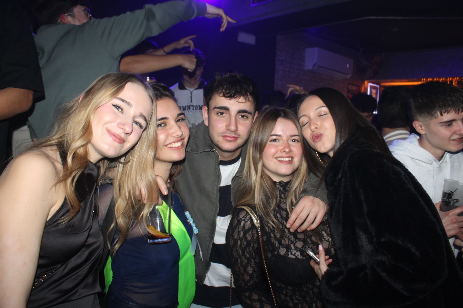 Salamanca de noche, sábado 31 de enero