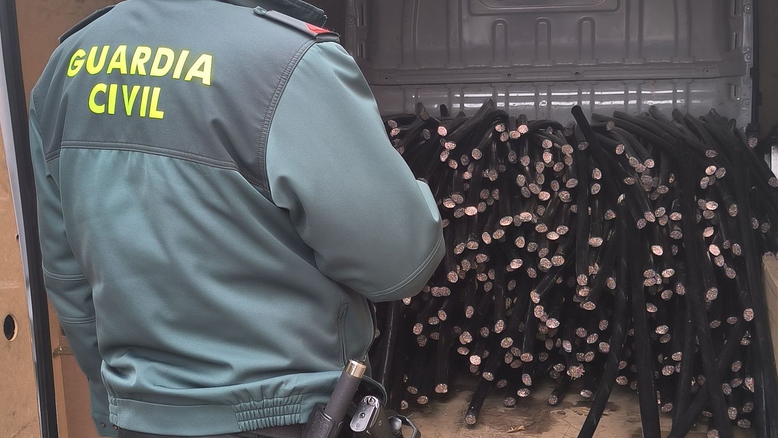 Detenidas siete personas por robar cableado de cobre en Salamanca y Zamora