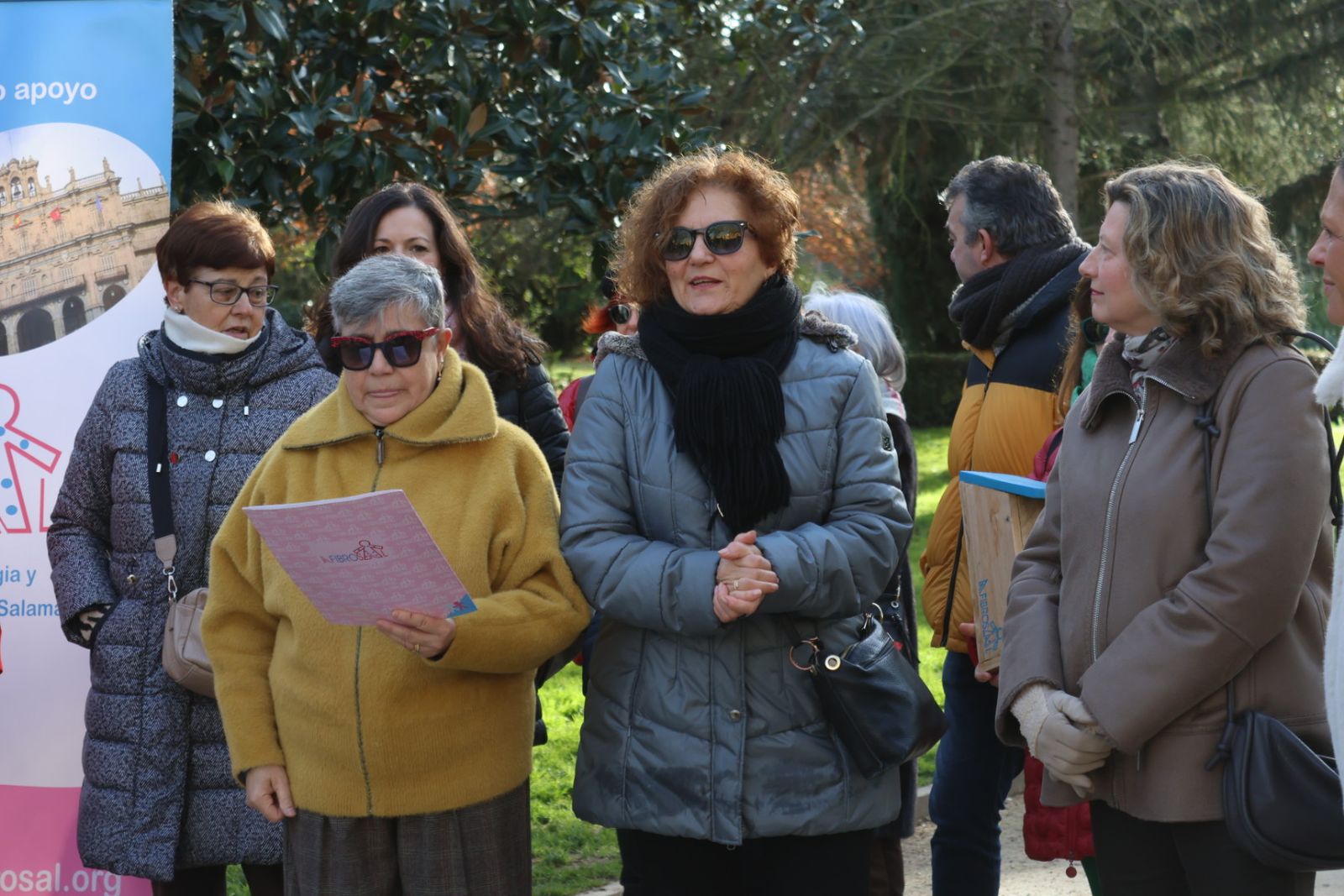 Acto de colocación de cajas nido organizado por las asociaciones Afibrosal y Peña Gaviota