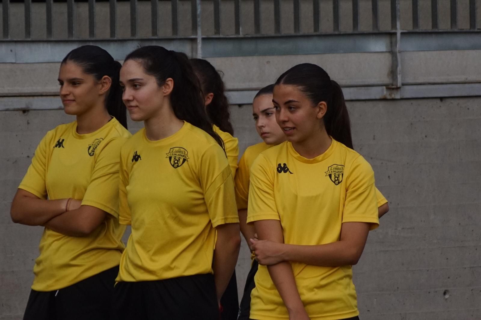El Salamanca Fútbol Femenino. Primer entrenamiento de la pretemporada.