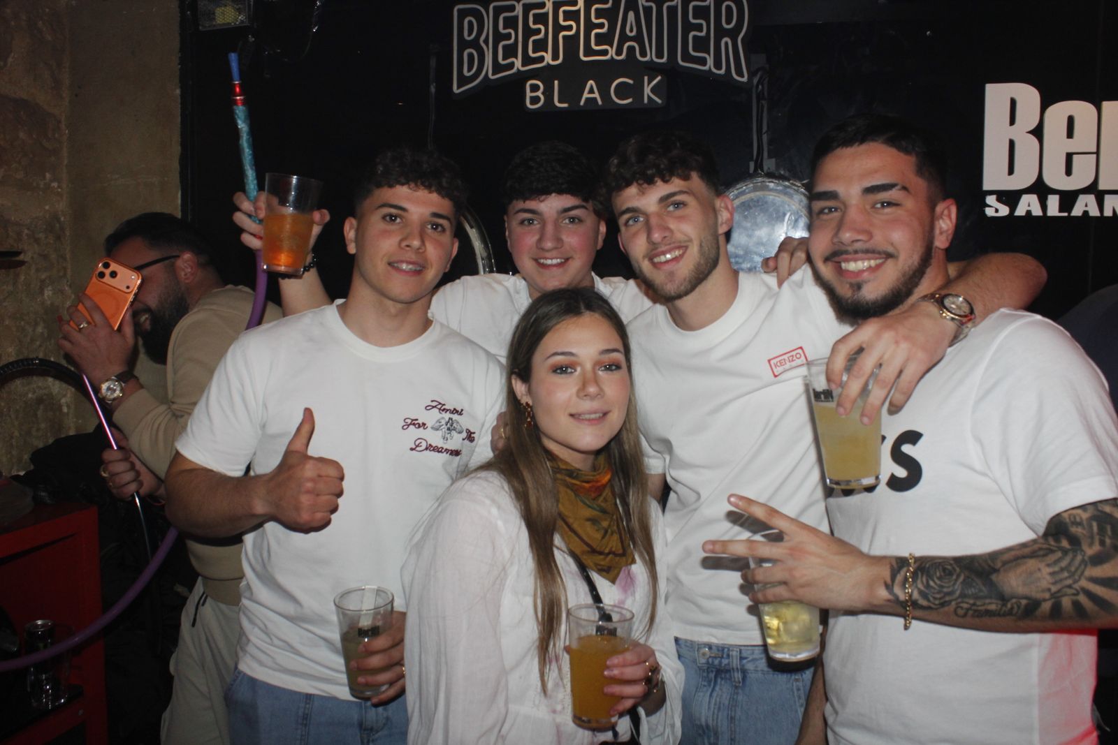 Salamanca de noche, sábado 8 de marzo