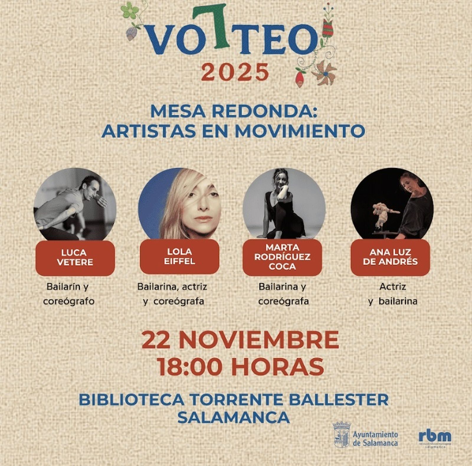 Mesa redonda: artistas en movimiento