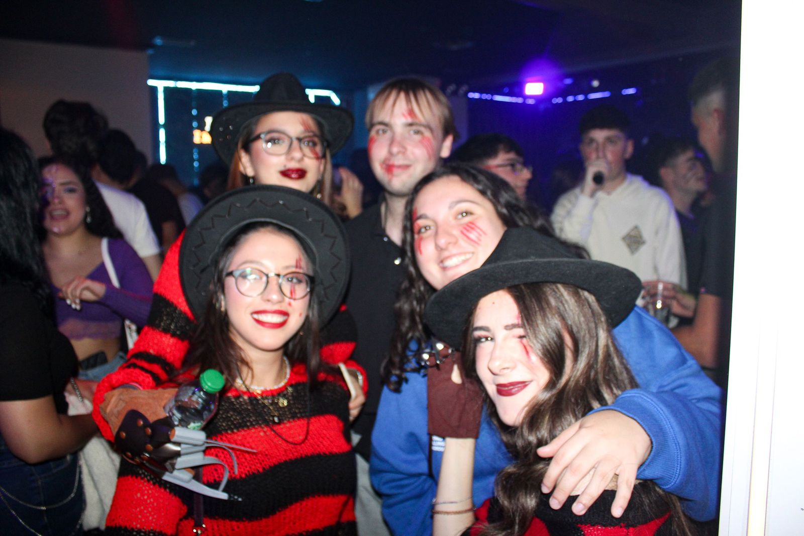 Salamanca de noche, viernes 31 de octubre