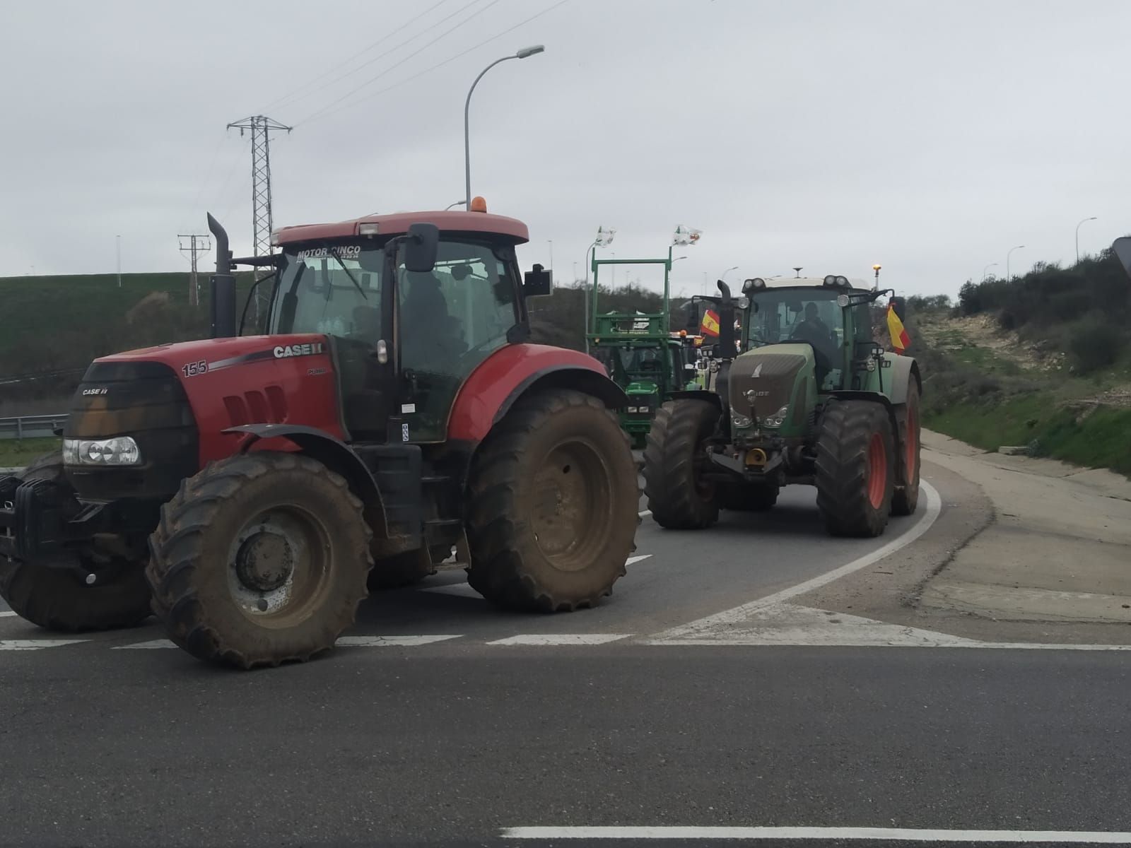 Protesta agraria en la rotonda de Buenos Aires (6)