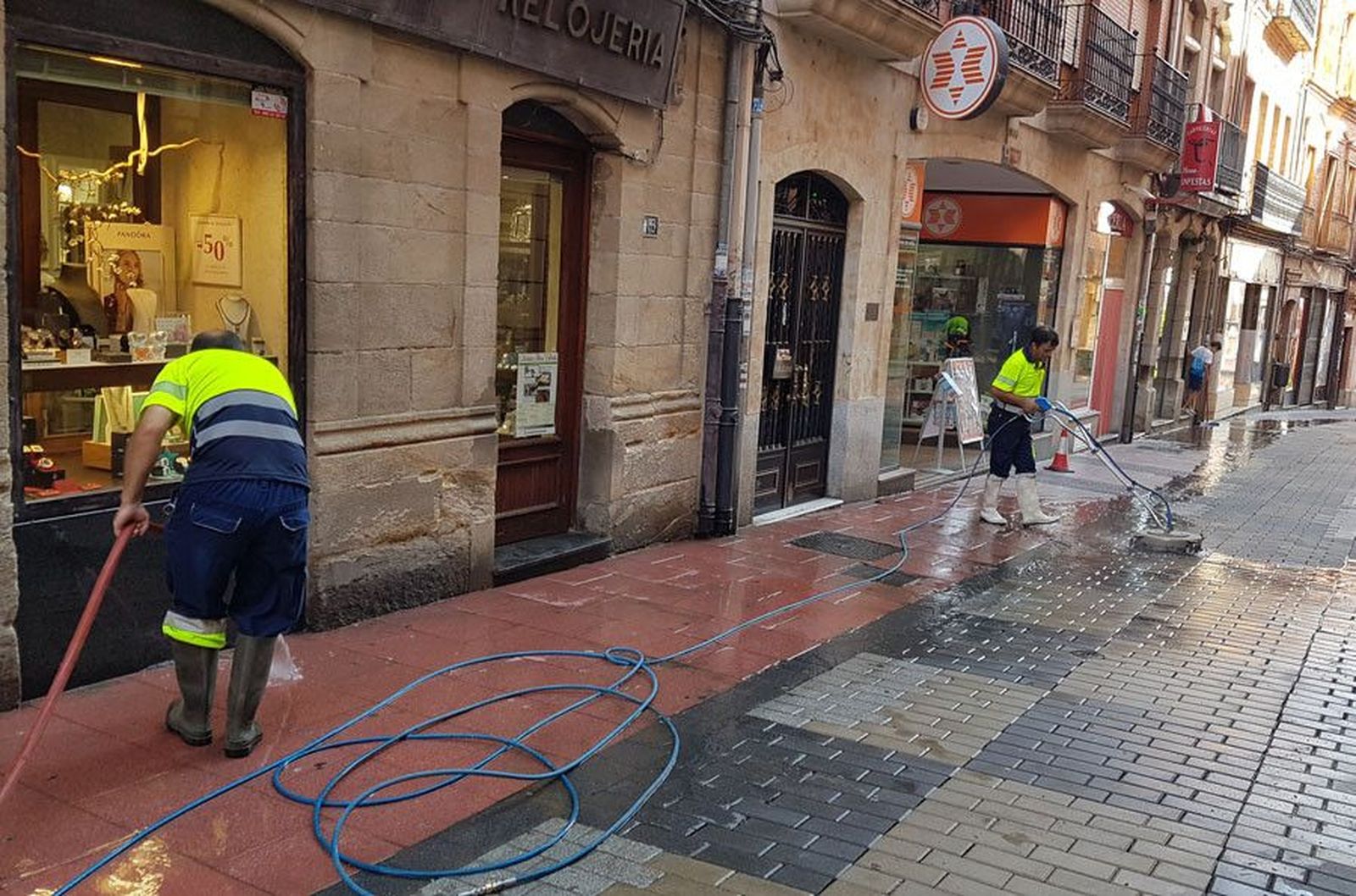 Calle La Rúa de Benavente.Archivo