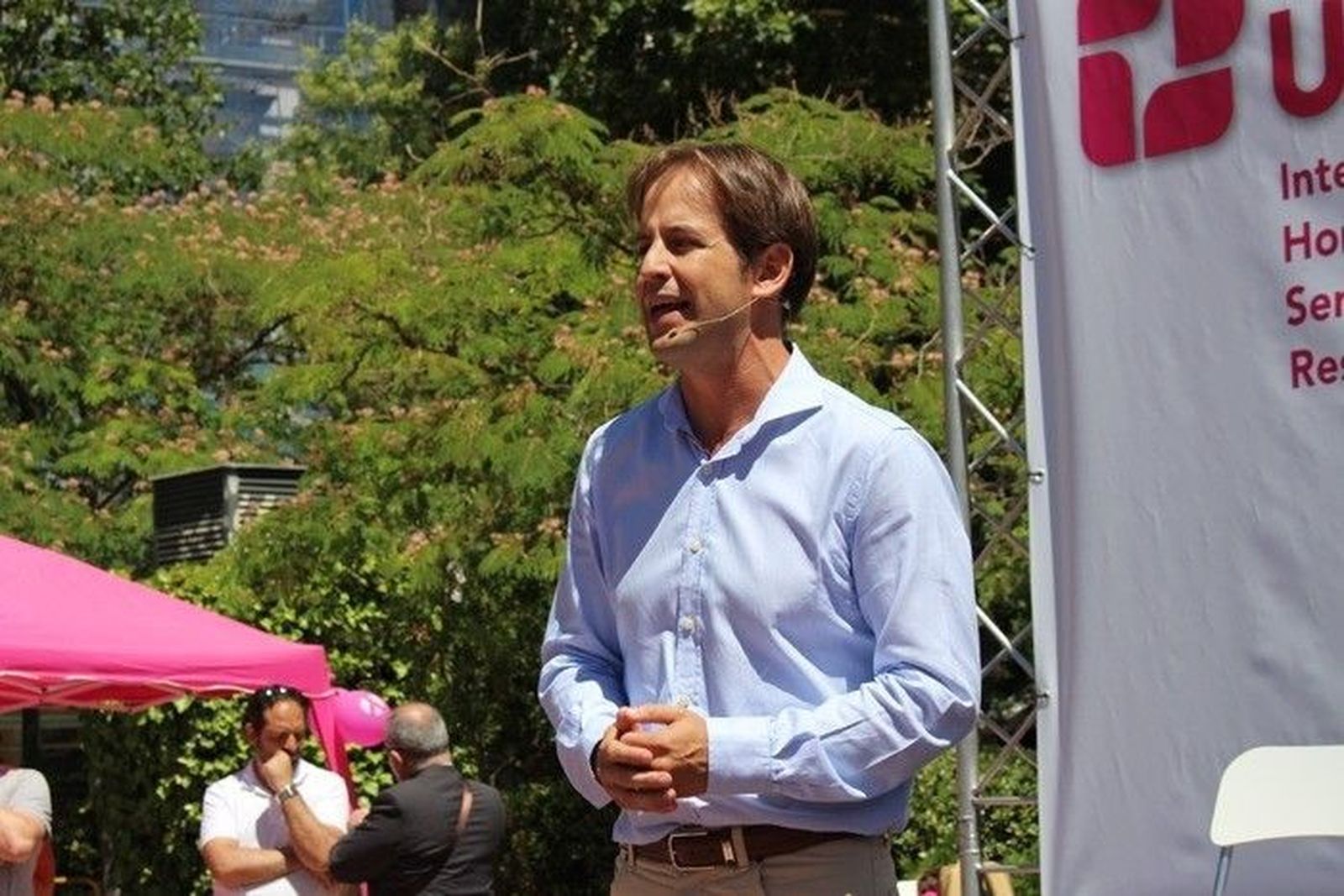 El portavoz nacional de UPyD, Cristiano Brown