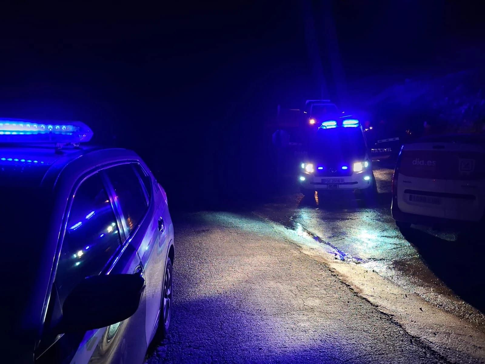 Dispositivo de búsqueda de dos hombres peredidos en La Alberca