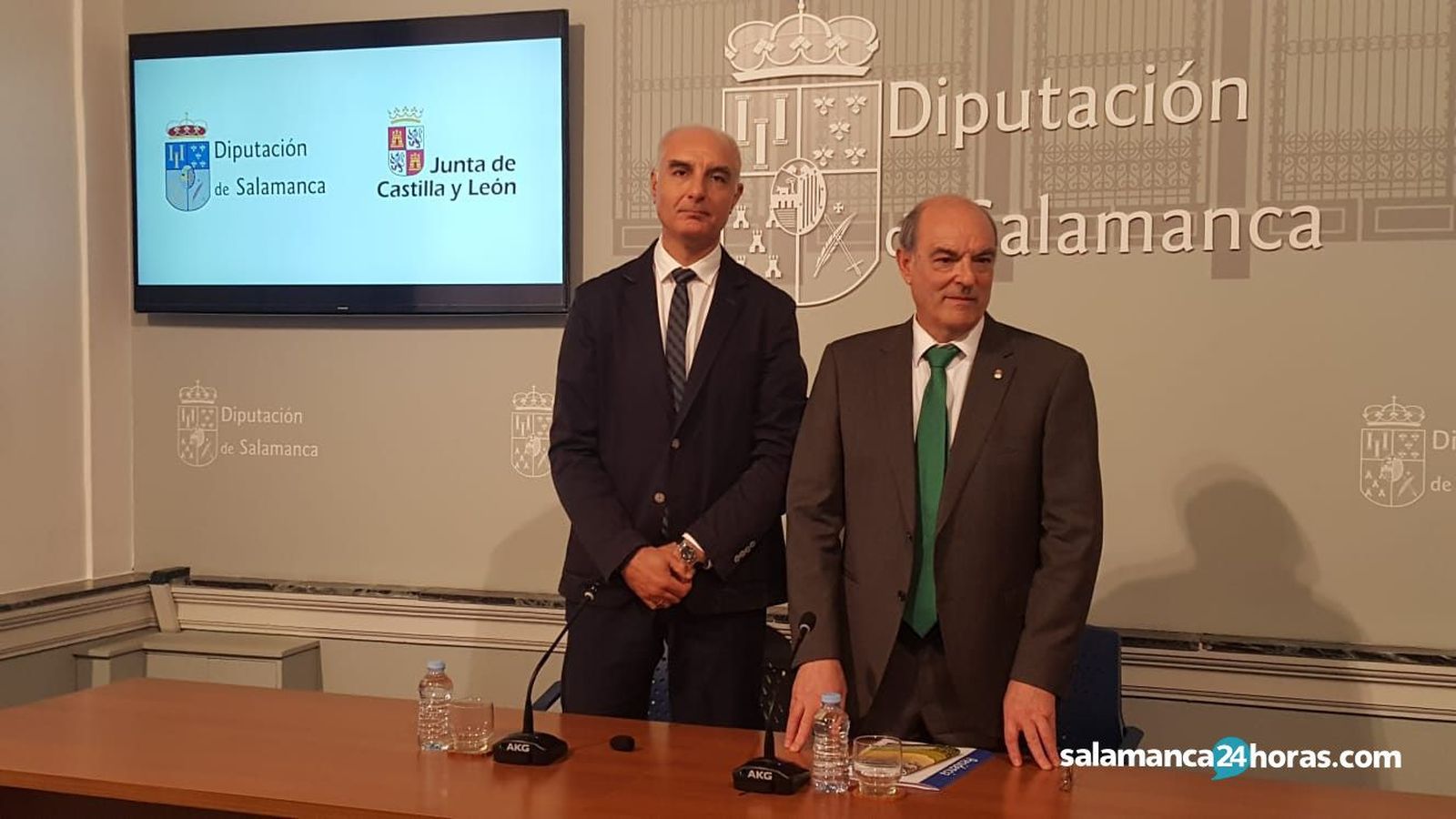 Juan Carlos Martín y Manuel Rufino