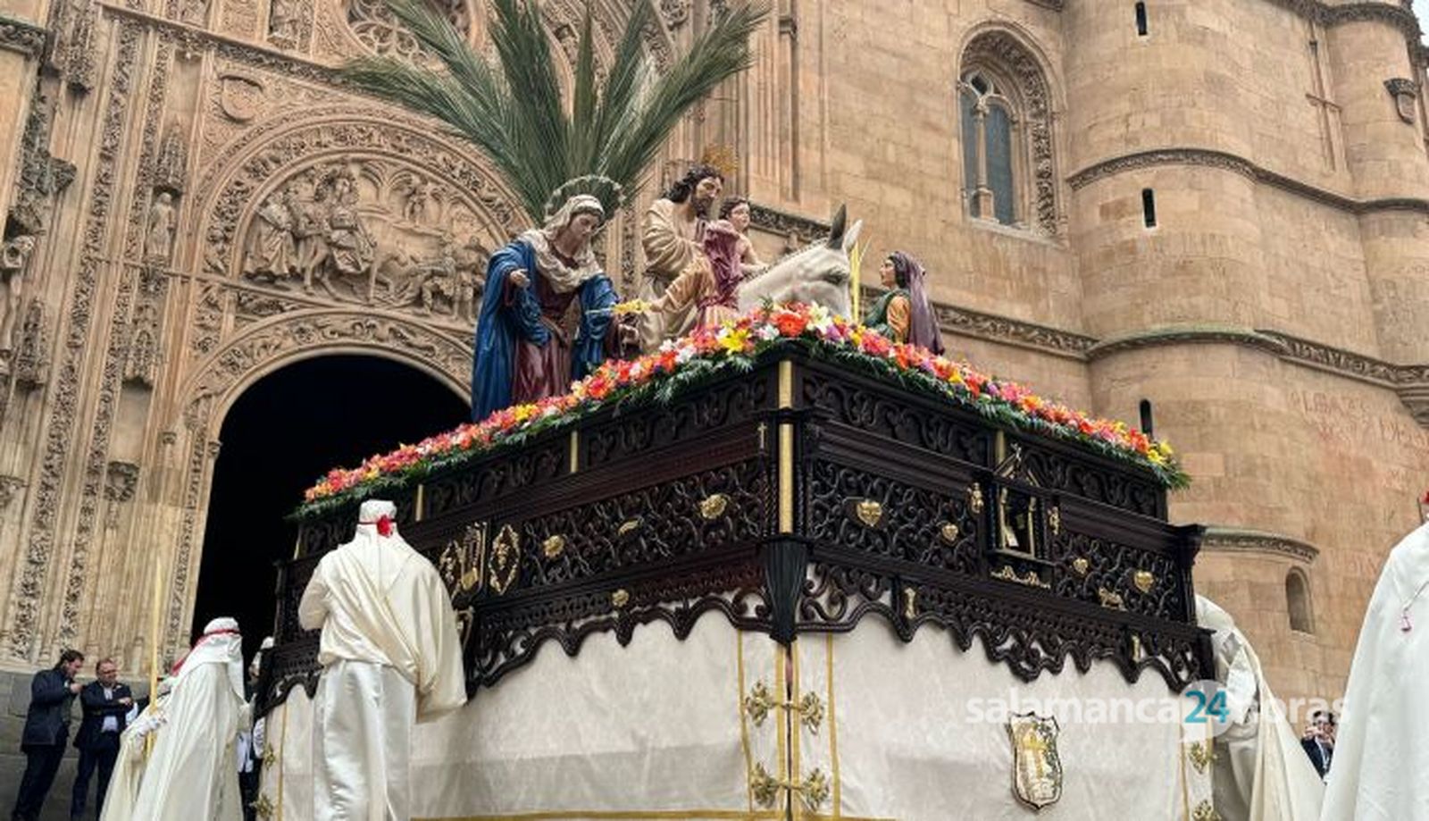 Procesión de la Borriquilla en Salamanca, Domingo de Ramos 13 de abril de 2025. Fotos Belén Hurtado