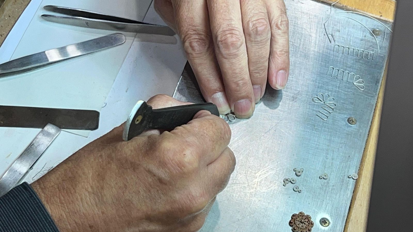 Taller de filigrana charra