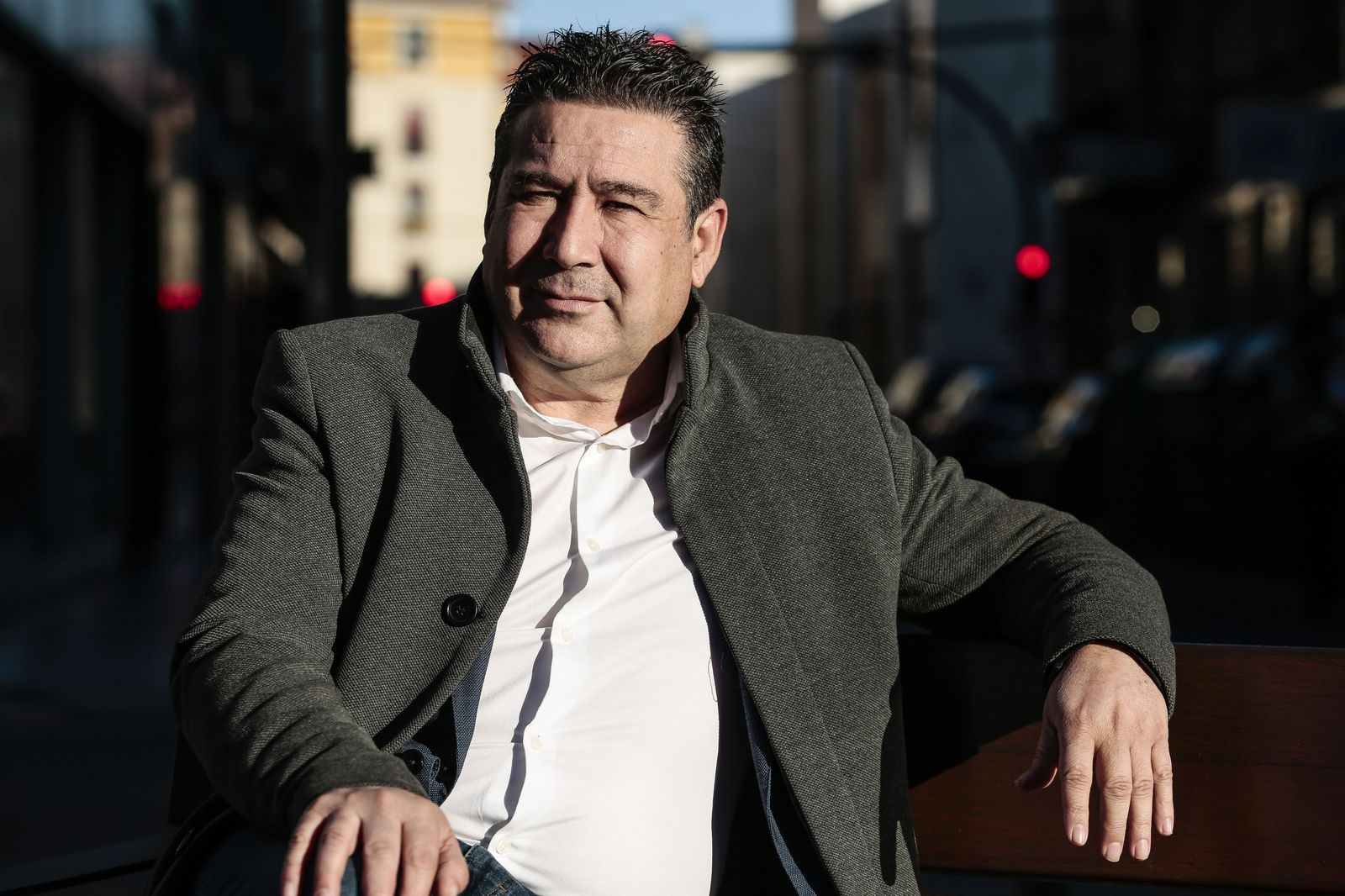 El candidato de Unión del Pueblo Leonés a las próximas elecciones autonómicas, Luis Mariano Santos.  Foto ICAL