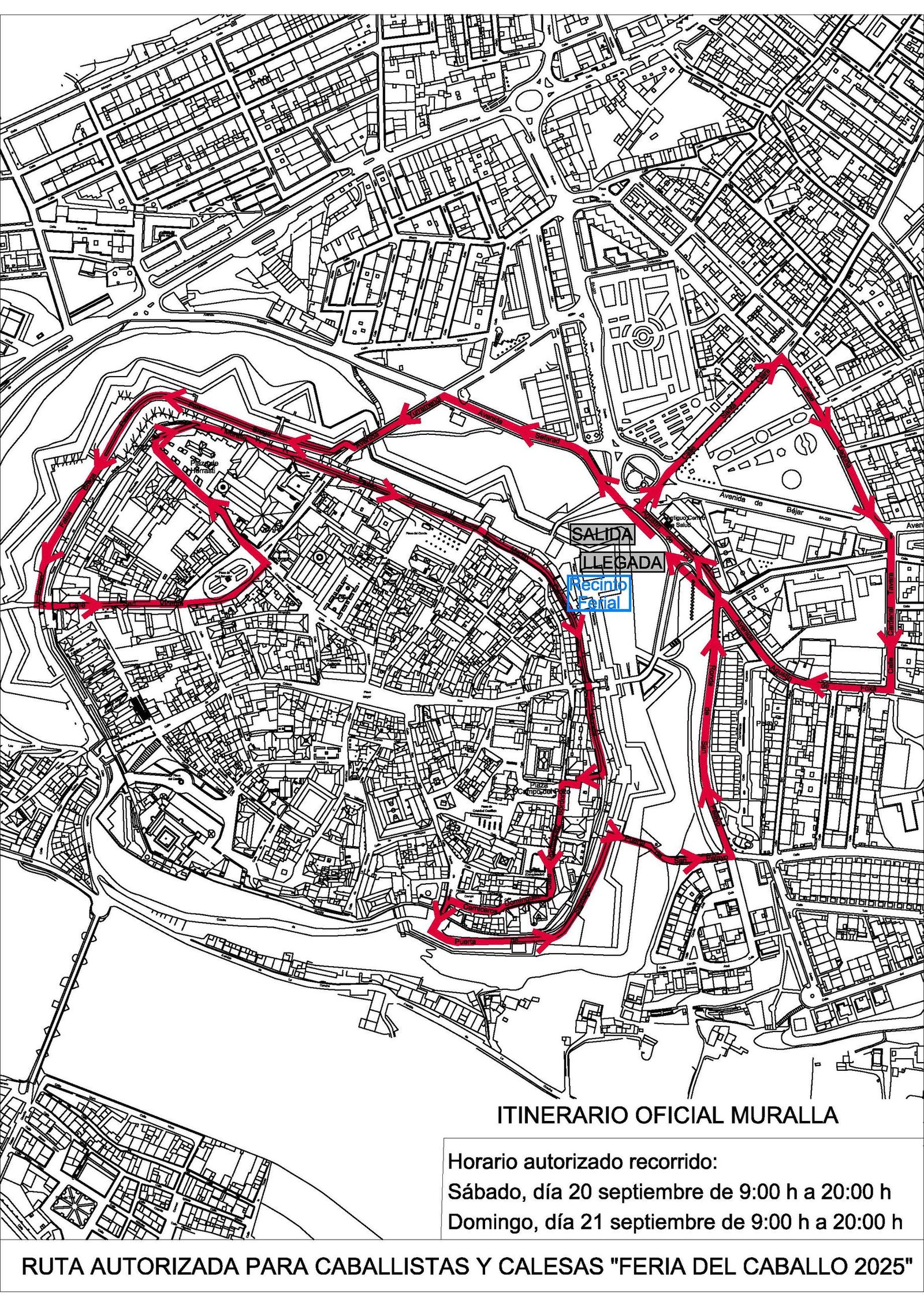 RUTA OFICIAL MURALLA 25