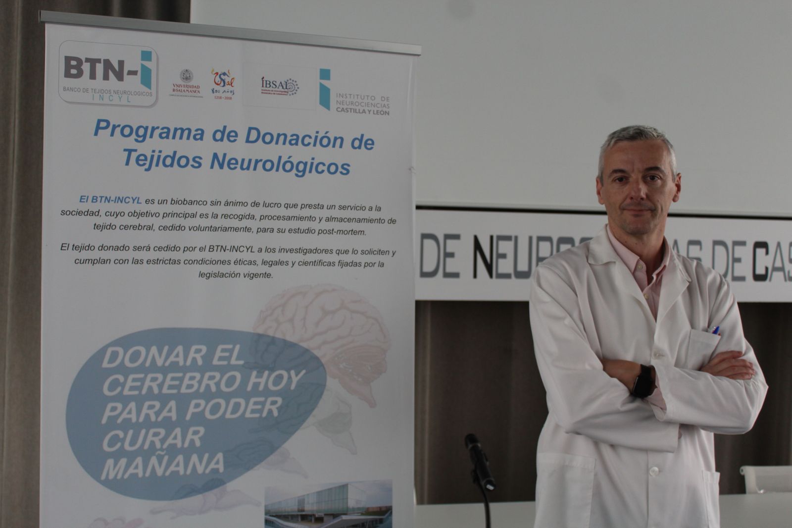 Donación del cerebro para la investigación.