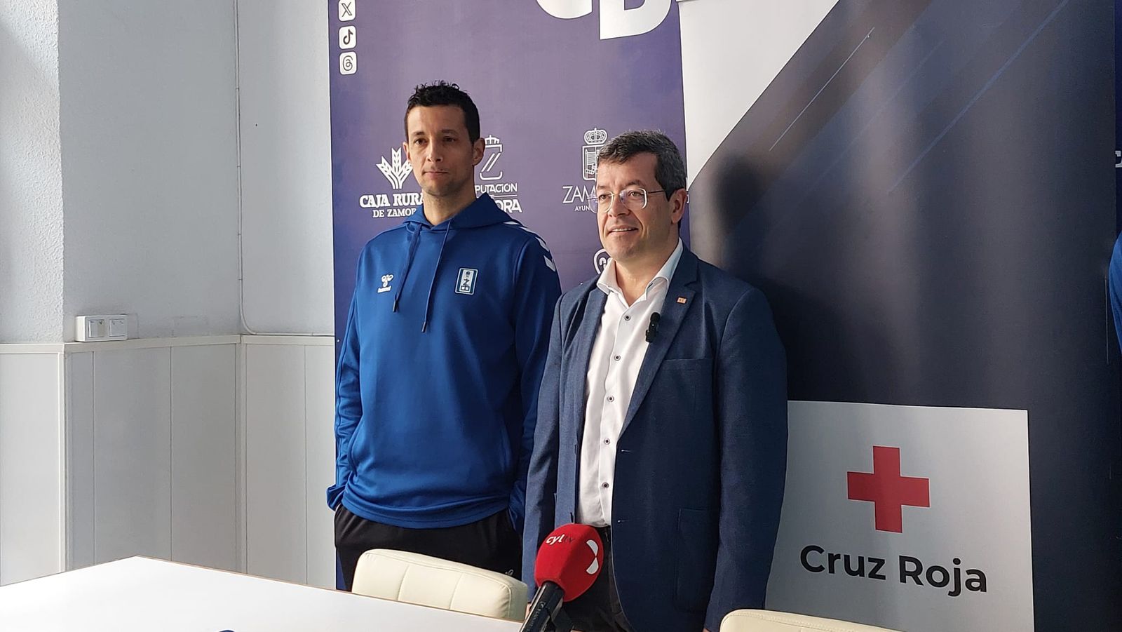 Saulo Hernández, en rueda de prensa