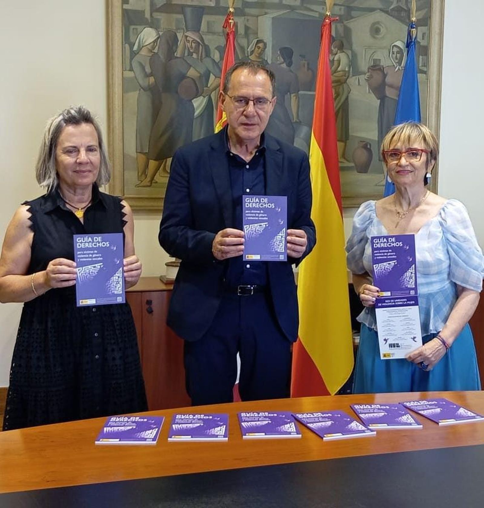 La Subdelegación del Gobierno de Zamora distribuye la ‘Guía de derechos para víctimas de violencia de género y violencias sexuales’