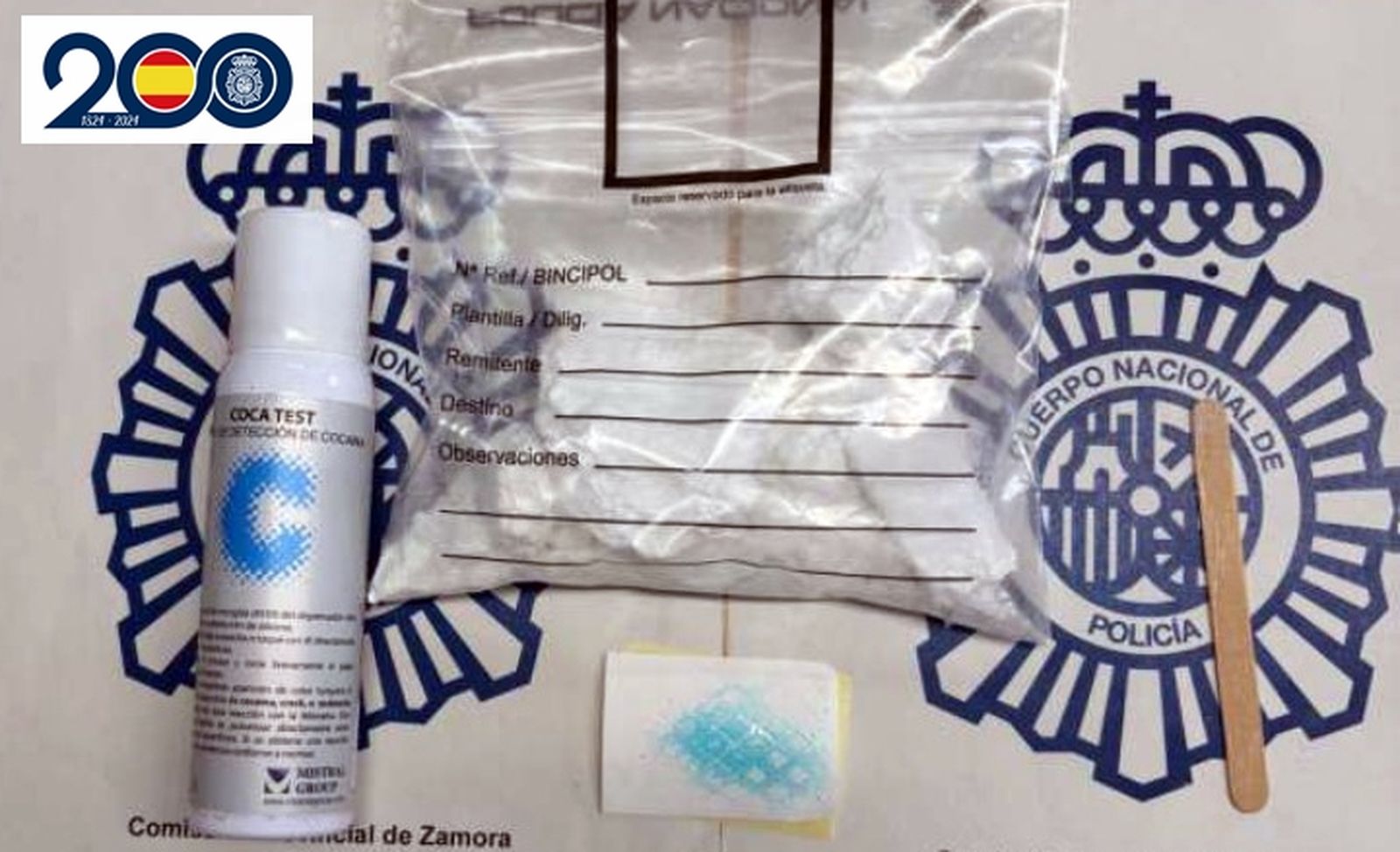 Imagen de lo incautado por la Policía Nacional