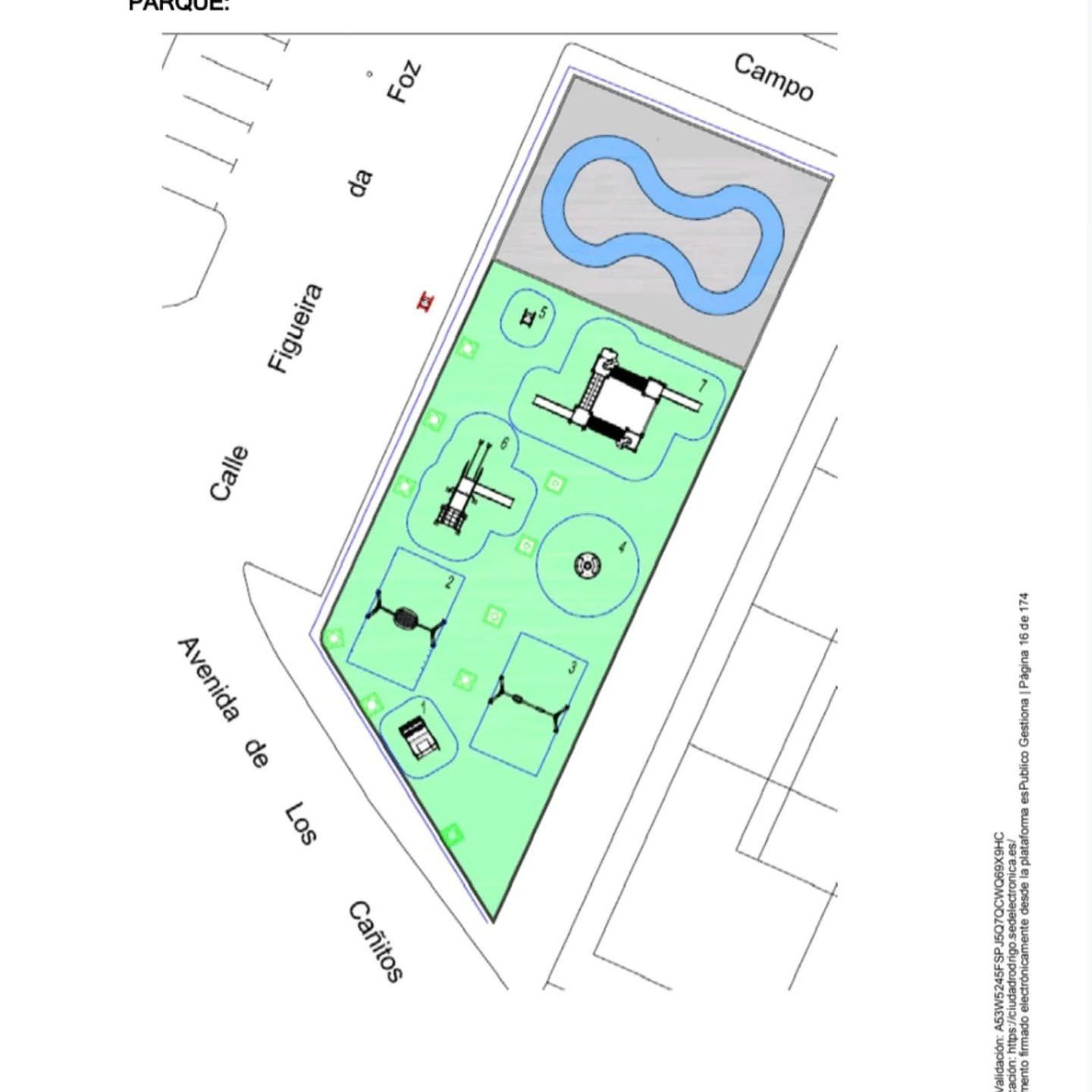Proyecto parque de Las Canteras, Ciudad Rodrigo