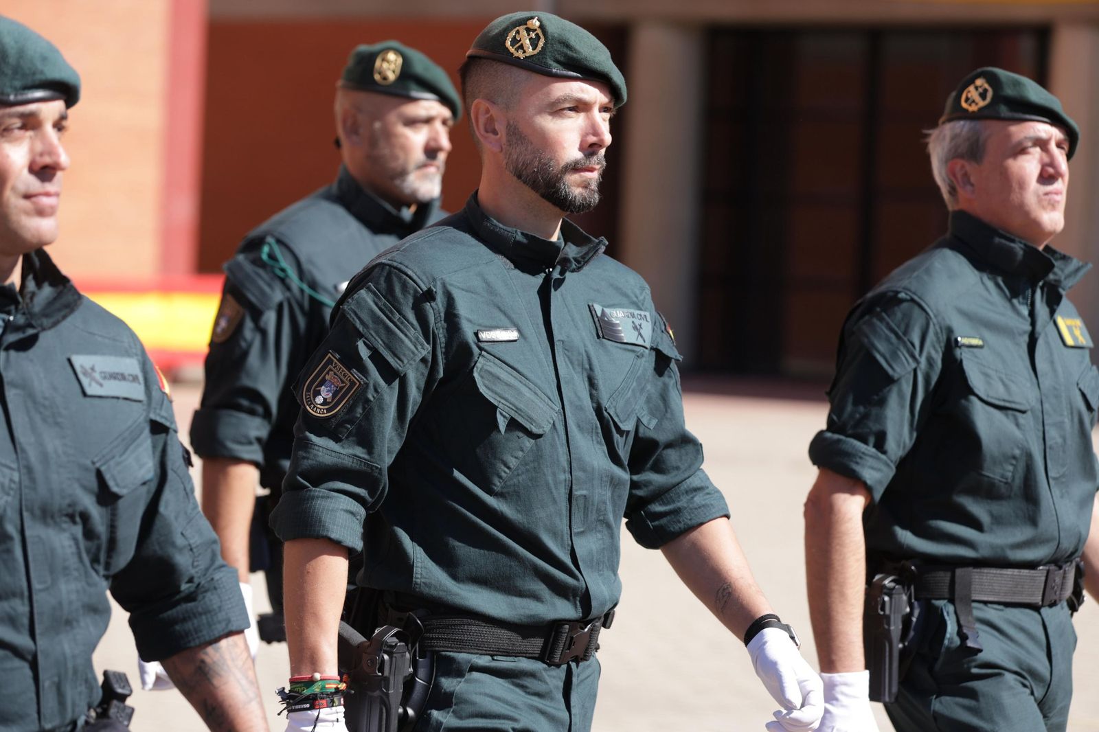 Salamanca rinde honores a la Guardia Civil en la Celebración de su Patrona