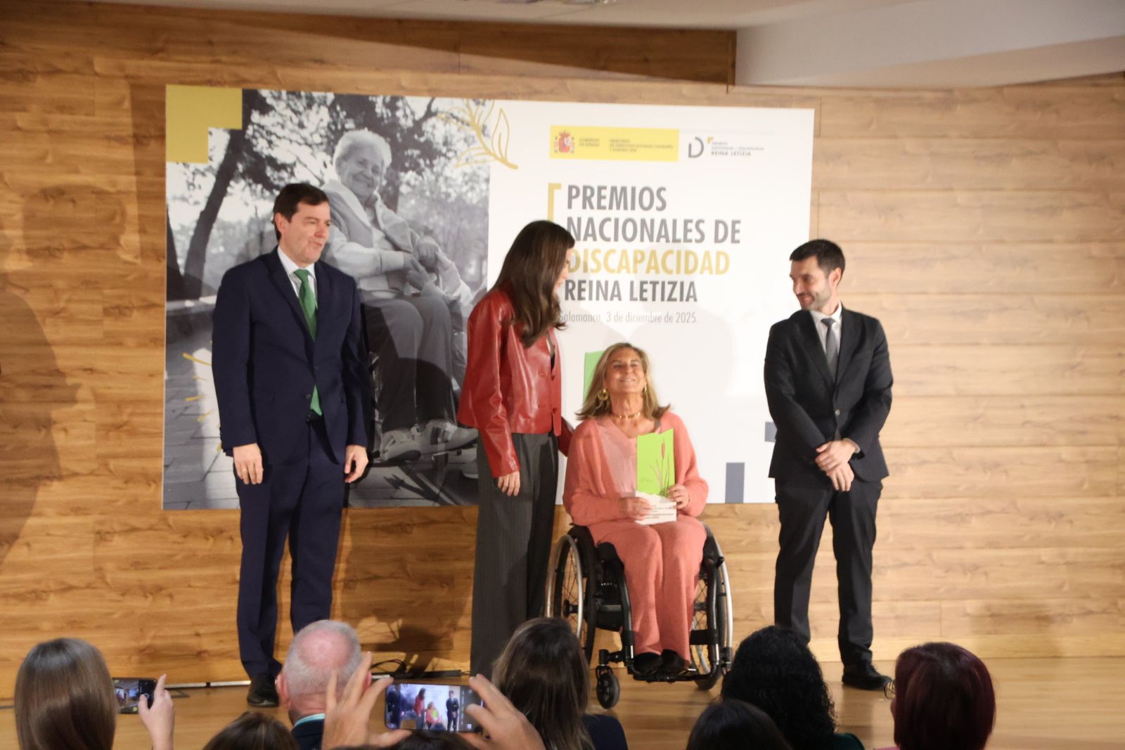 La Reina Doña Letizia acude a la reunión del Consejo Del Real Patronato sobre Discapacidad y a la entrega de los Premios Nacionales de Discapacidad en la celebración del Día Internacional de la Discapacidad