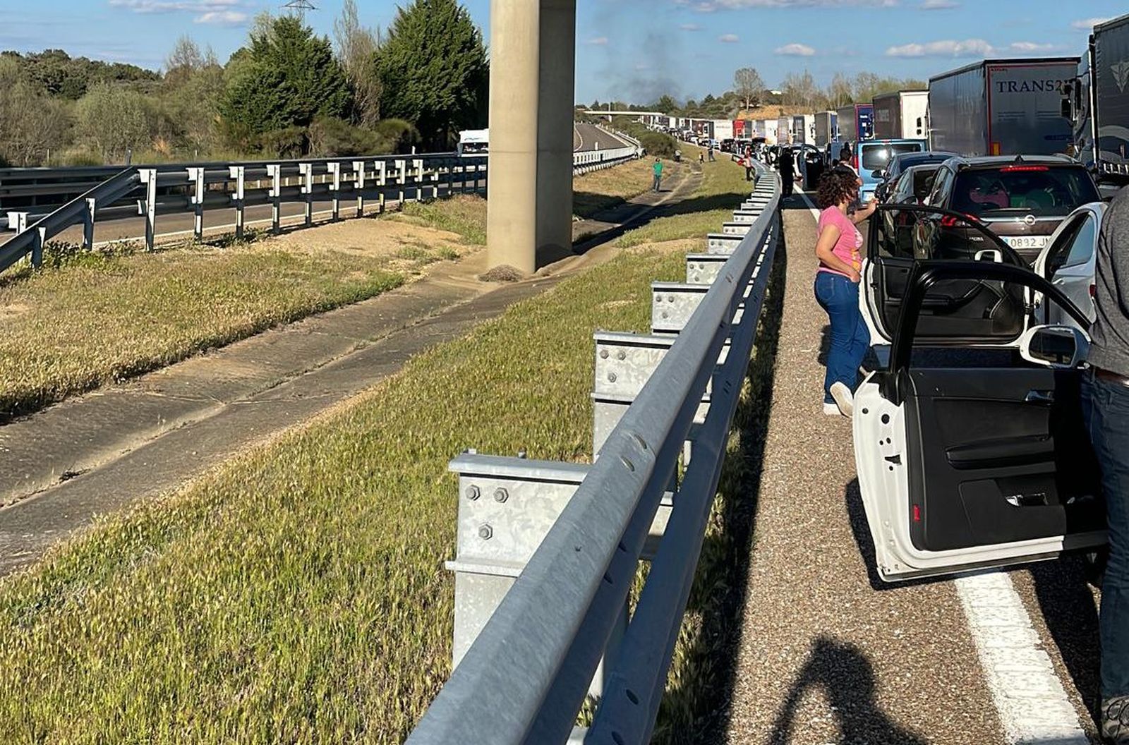 retencion-en-la-a-52-por-el-accidente