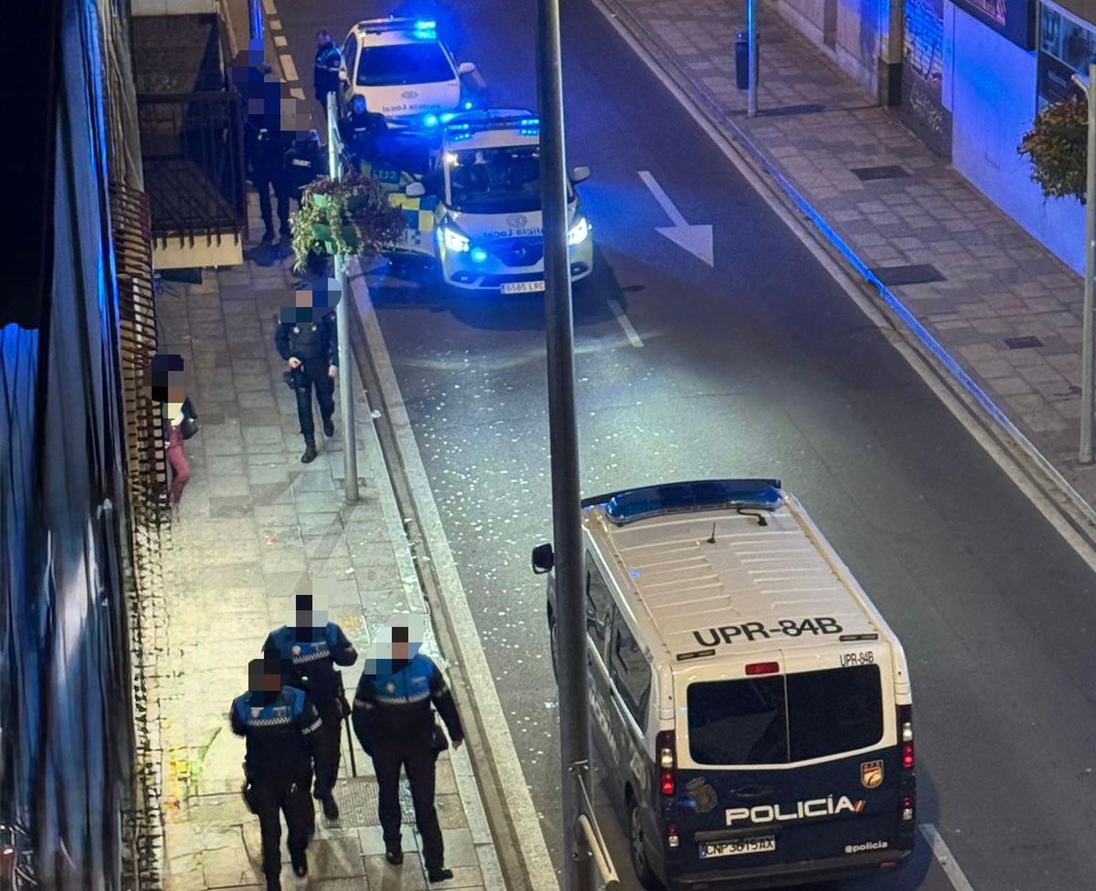 Pelea en Álvaro Gil