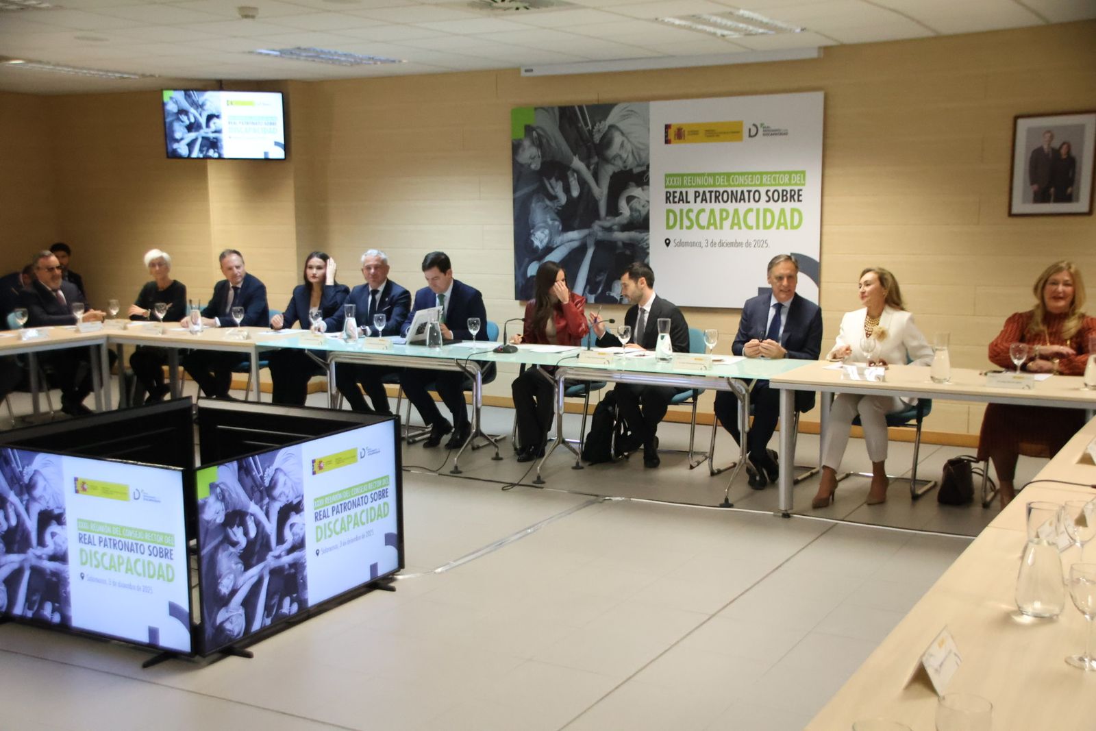 La Reina Doña Letizia acude a la reunión del Consejo Del Real Patronato sobre Discapacidad y a la entrega de los Premios Nacionales de Discapacidad en la celebración del Día Internacional de la Discapacidad