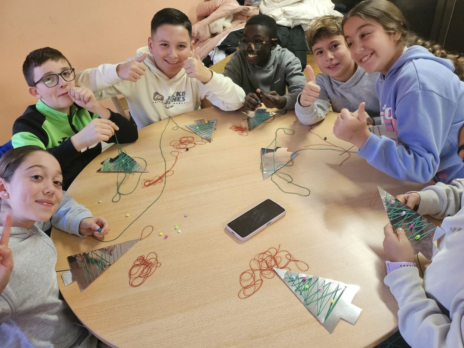 La Biblioteca de Terradillos celebra un taller especial para dar la bienvenida a la Navidad