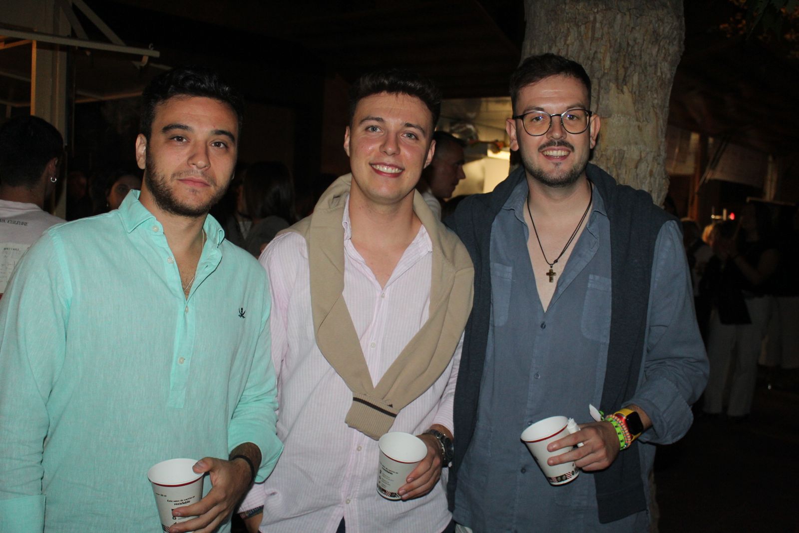 Ambiente en la Feria de Día en la tarde de este